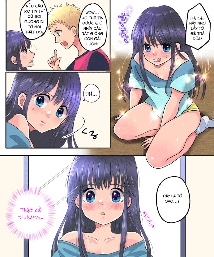 Đọc truyện hentai Trả đũa bằng ứng dụng TSF! - Oneshot