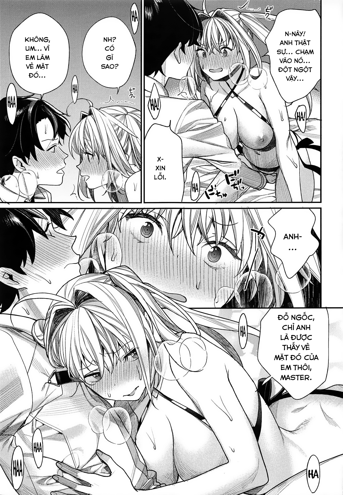 Đọc truyện hentai Nero wa Master ni Naderaretai! - Oneshot