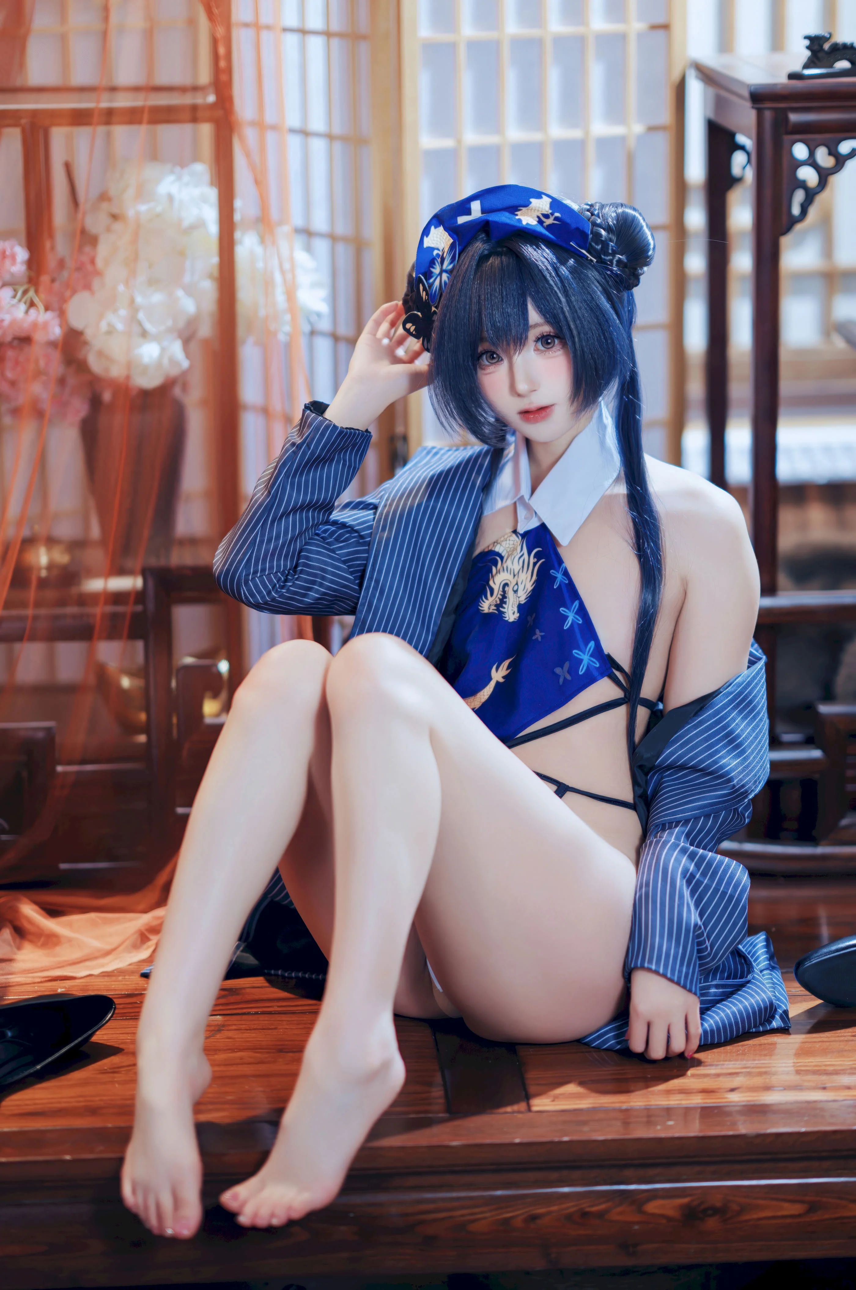 Đọc truyện hentai Tuyển tập Albums siêu phẩm Cosplay - Chap 1410 - Saionji Minamika, Azure Archives, Hime Saki