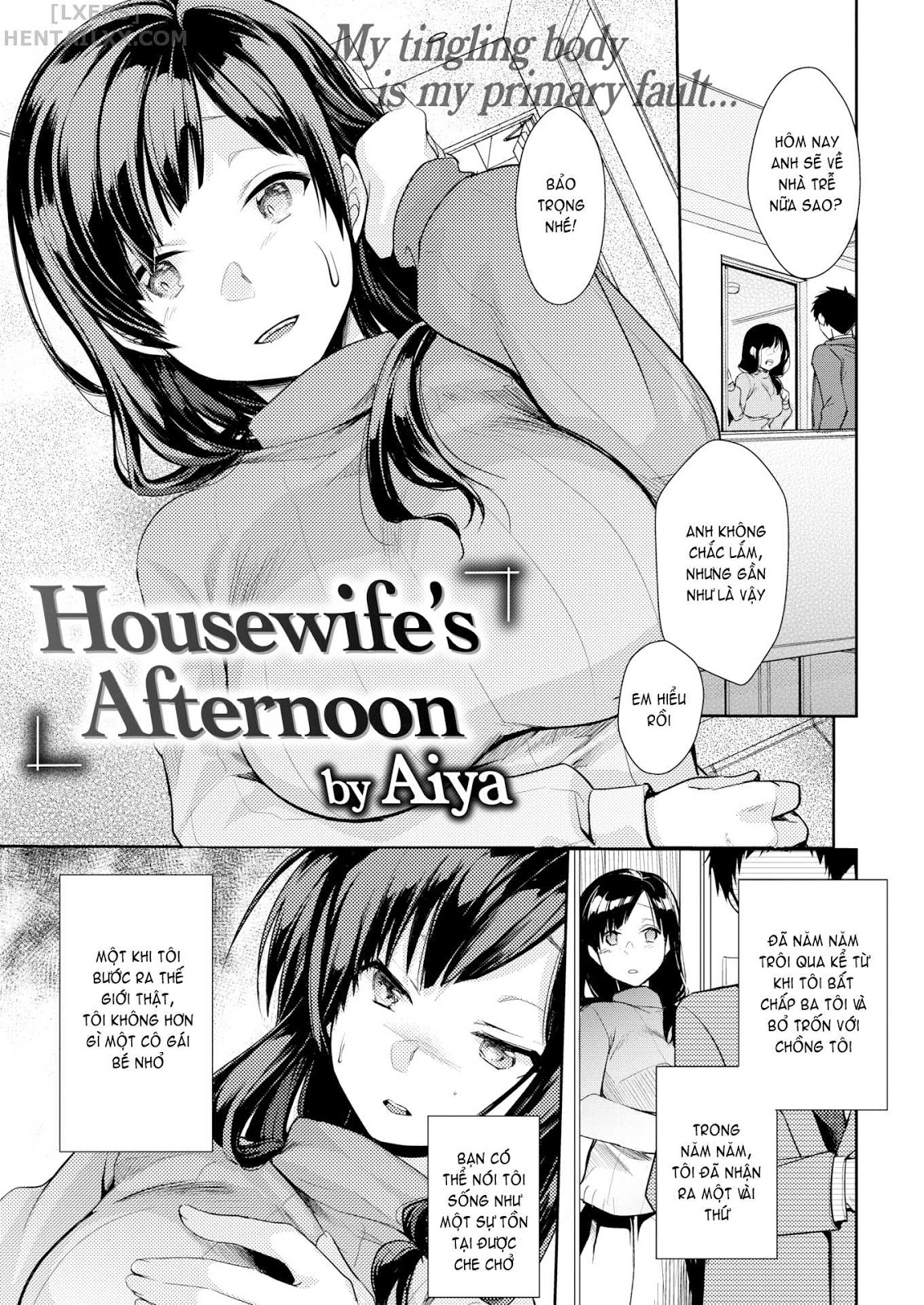 Đọc truyện hentai Housewife’s Afternoon - Oneshot