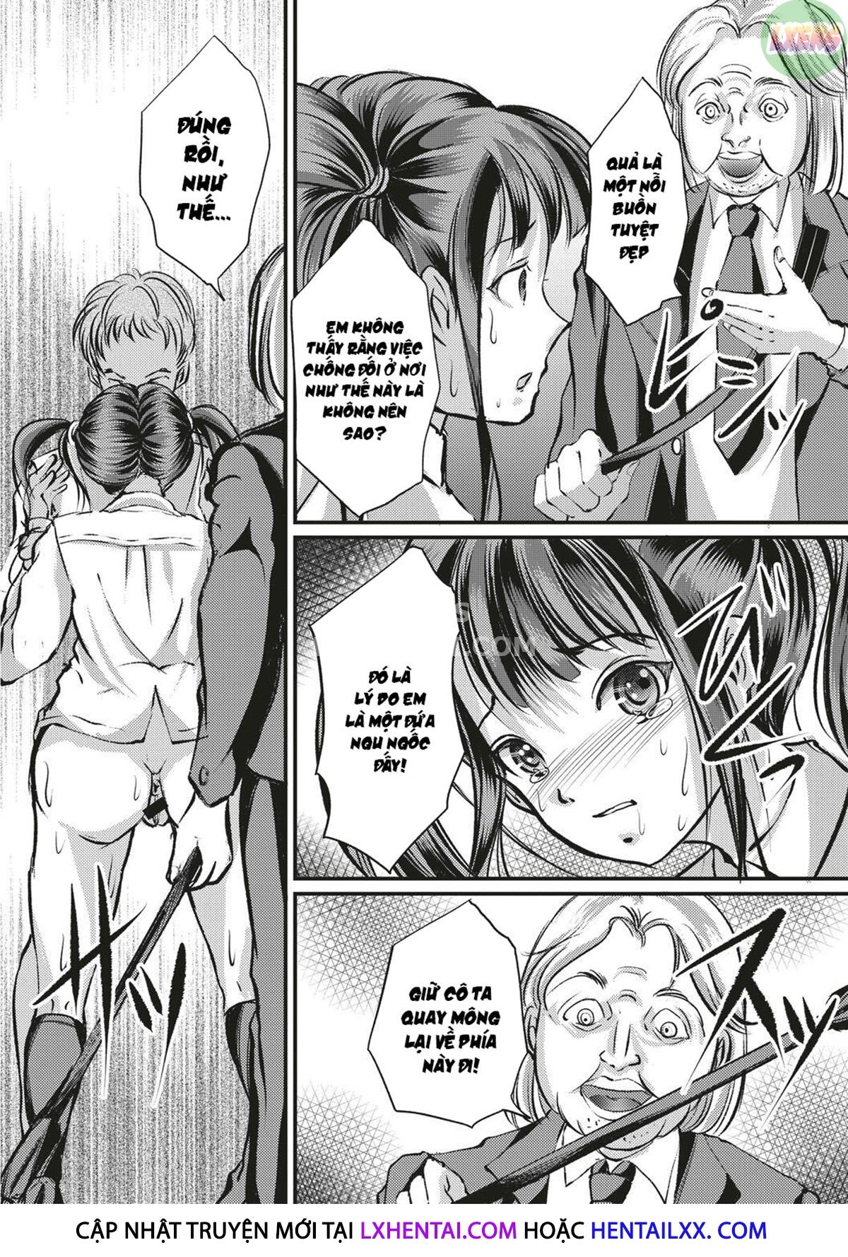 Đọc truyện hentai Kinbaku Seidorei Choukyou Gakuen - Chap 3