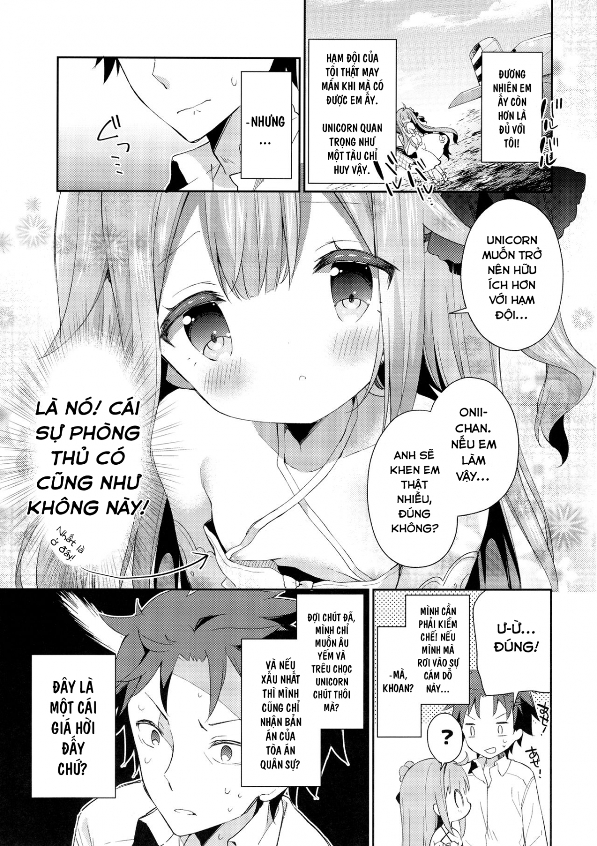Đọc truyện hentai Tottemo Waruiko Unicorn (Azur Lane) - Oneshot