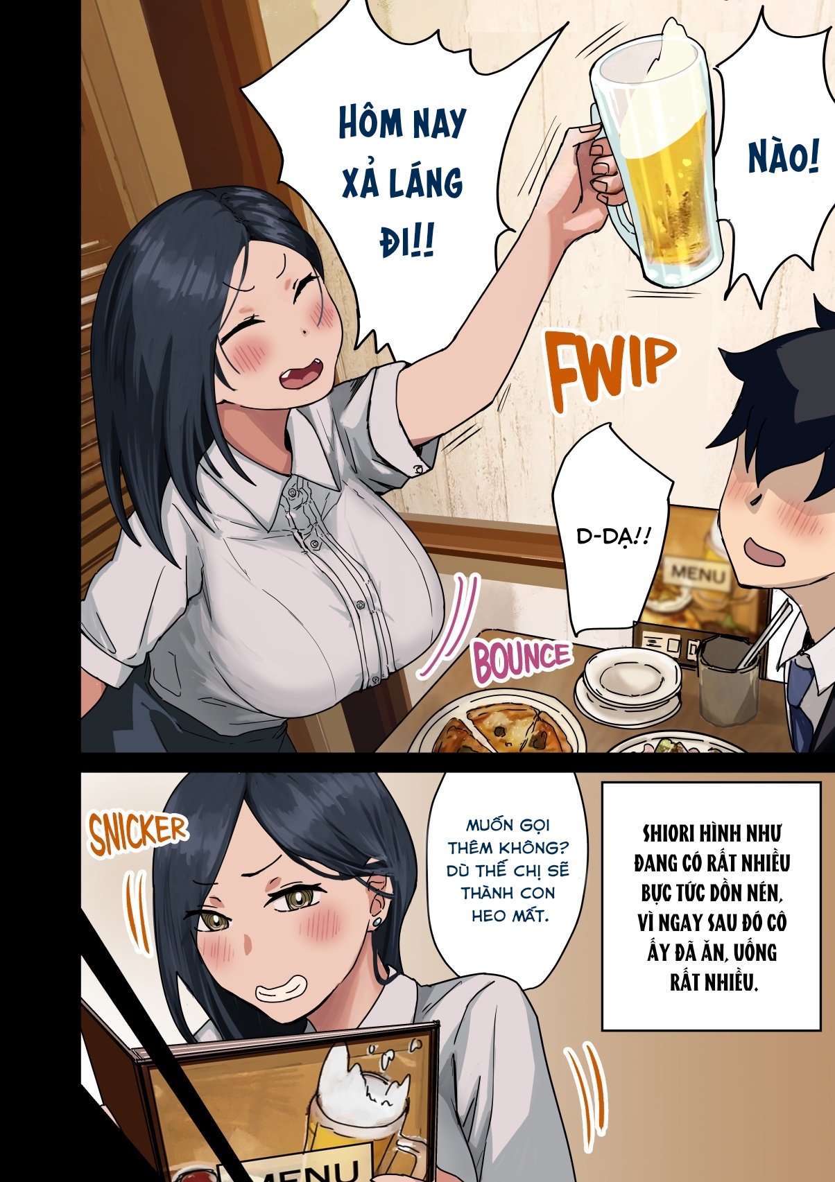 Đọc truyện hentai Kaisha no Madonna to Lucky de Yareta Hanashi - Oneshot