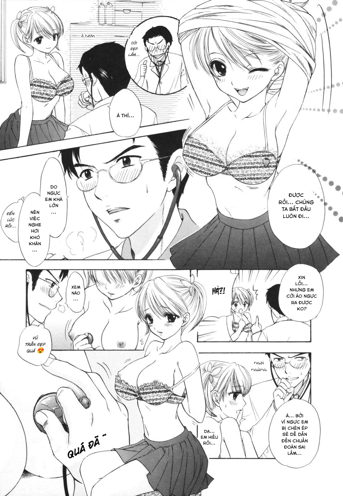 Đọc truyện hentai Cuộc đào thoát vĩ đại - Chap 5 kiểm tra thể chất