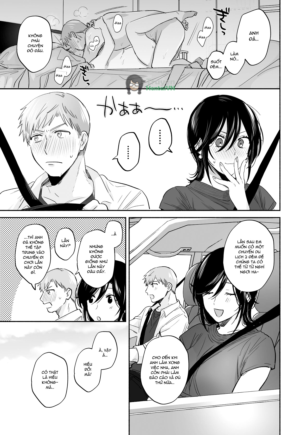 Đọc truyện hentai Suki Araba Kareshi no Seiheki o Yugametai! ~Gaman Genkai!! Icha Love Onsen Ryokou~ - Oneshot