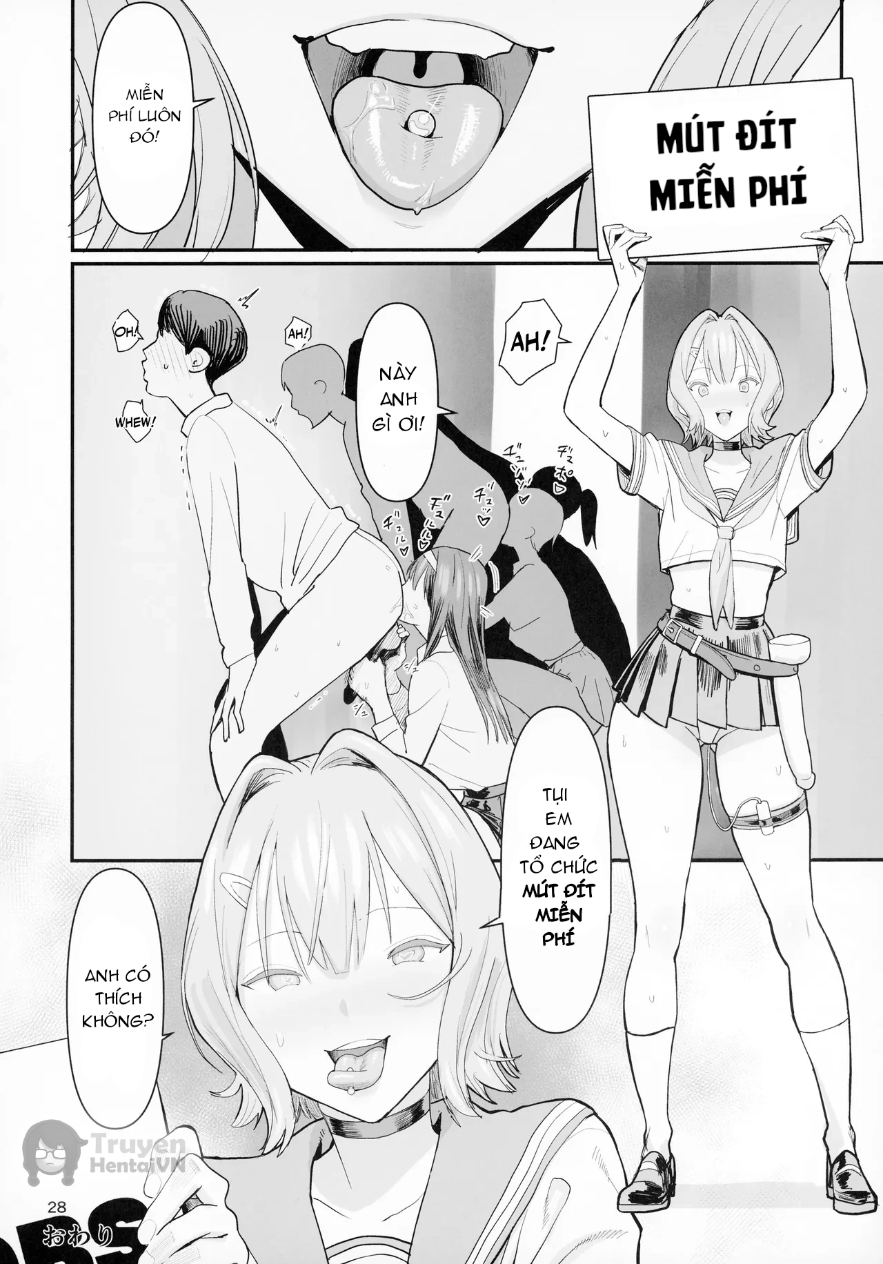 Đọc truyện hentai FREE RIMJOBS 2 - Oneshot