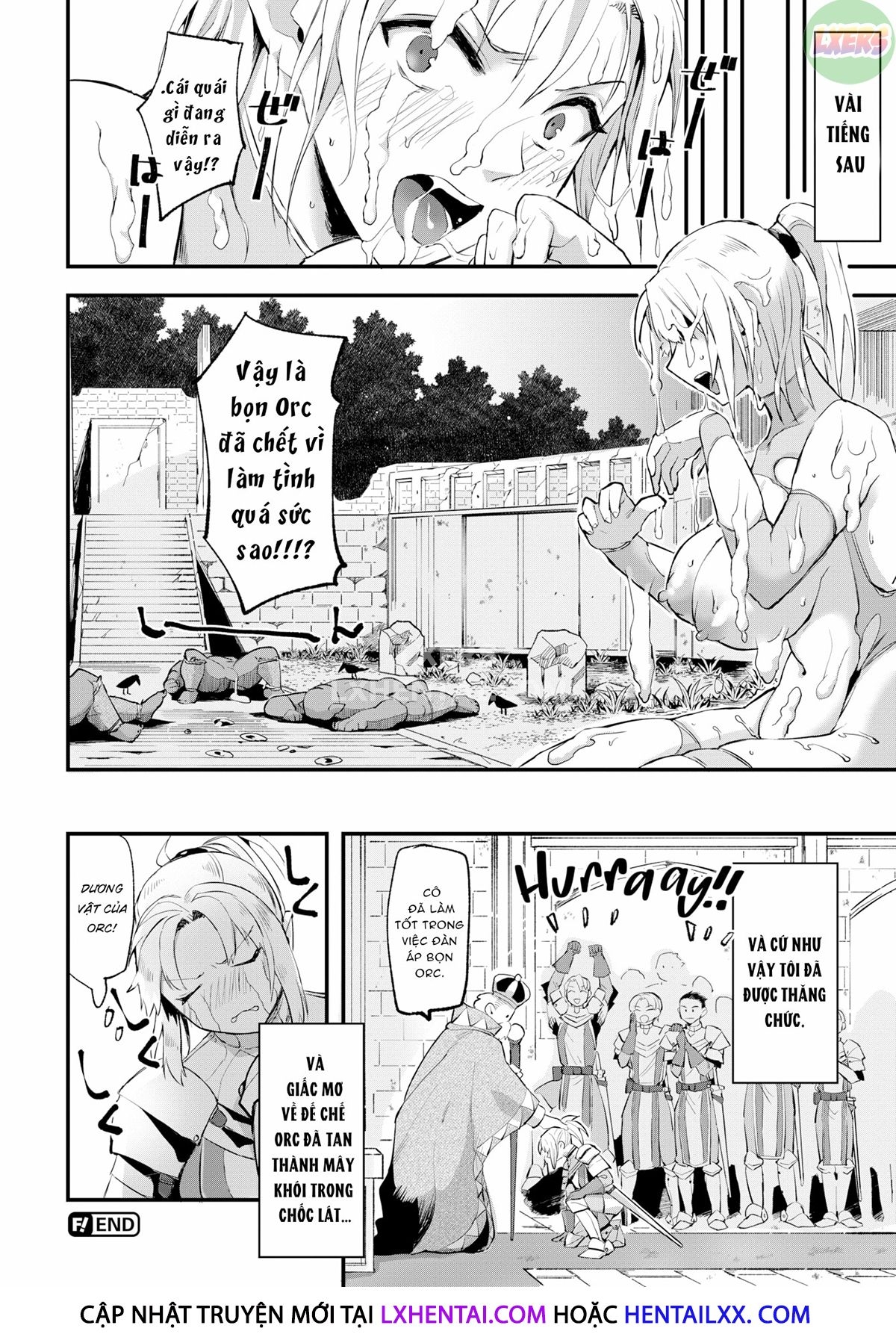 Đọc truyện hentai Sự thăng chức của nữ hiệp sỹ - Oneshot