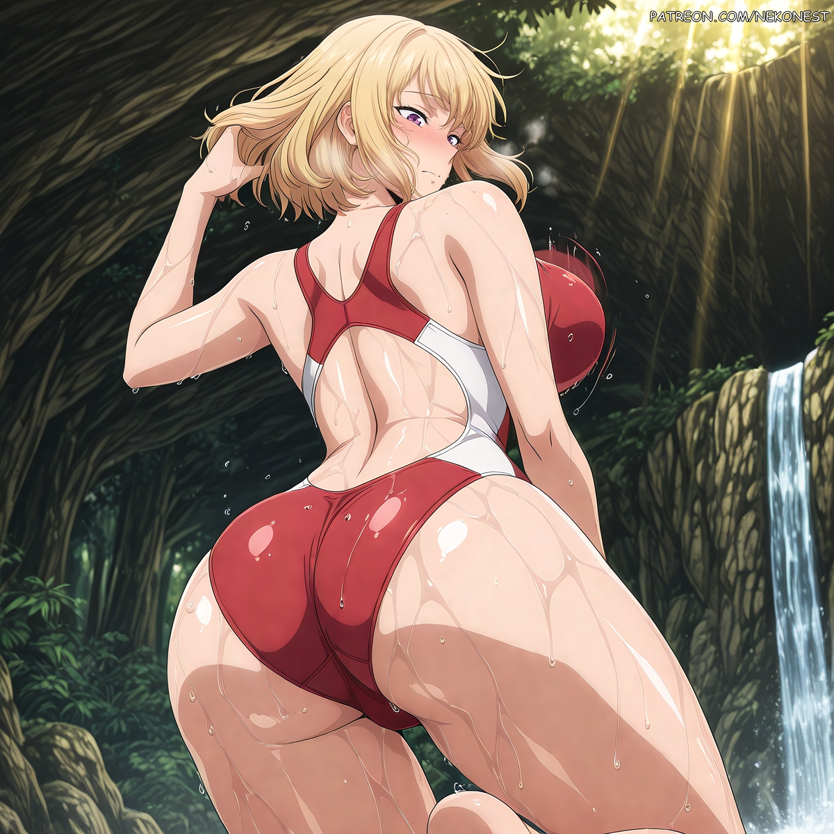 Đọc truyện hentai Tuyển tập Albums Art hentai - Chap 551 - Cha Hae-in #5 | Waterfall