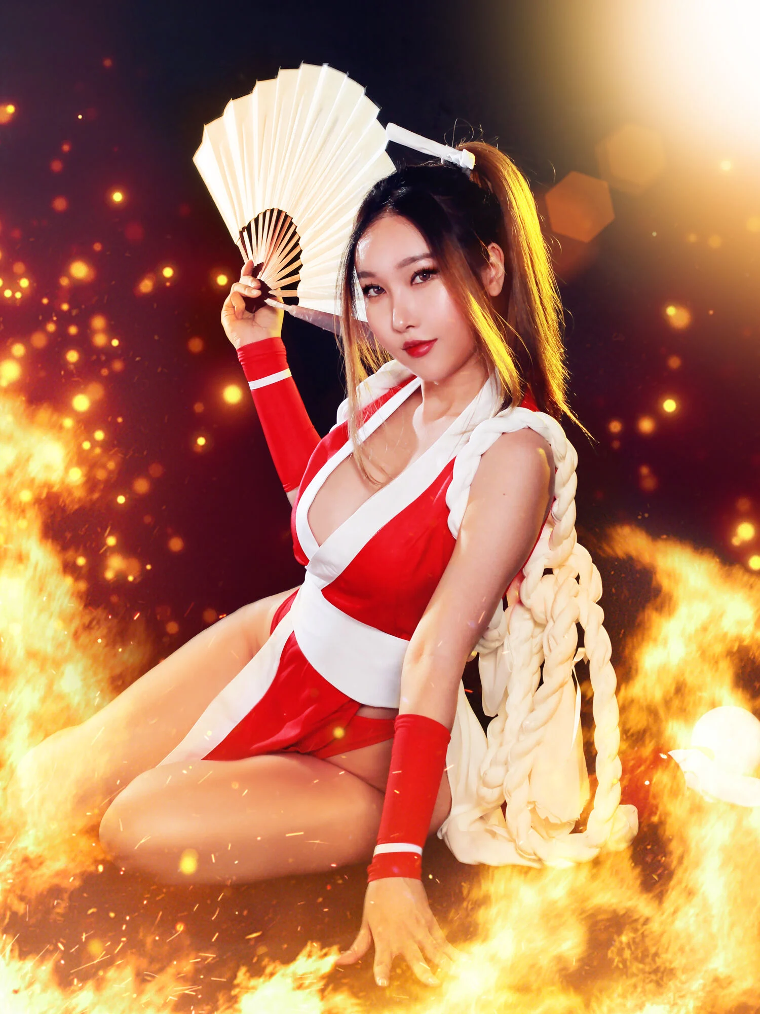 Đọc truyện hentai Tuyển tập Albums siêu phẩm Cosplay - Chap 563 - Rinnie Riot - Mai Shiranui