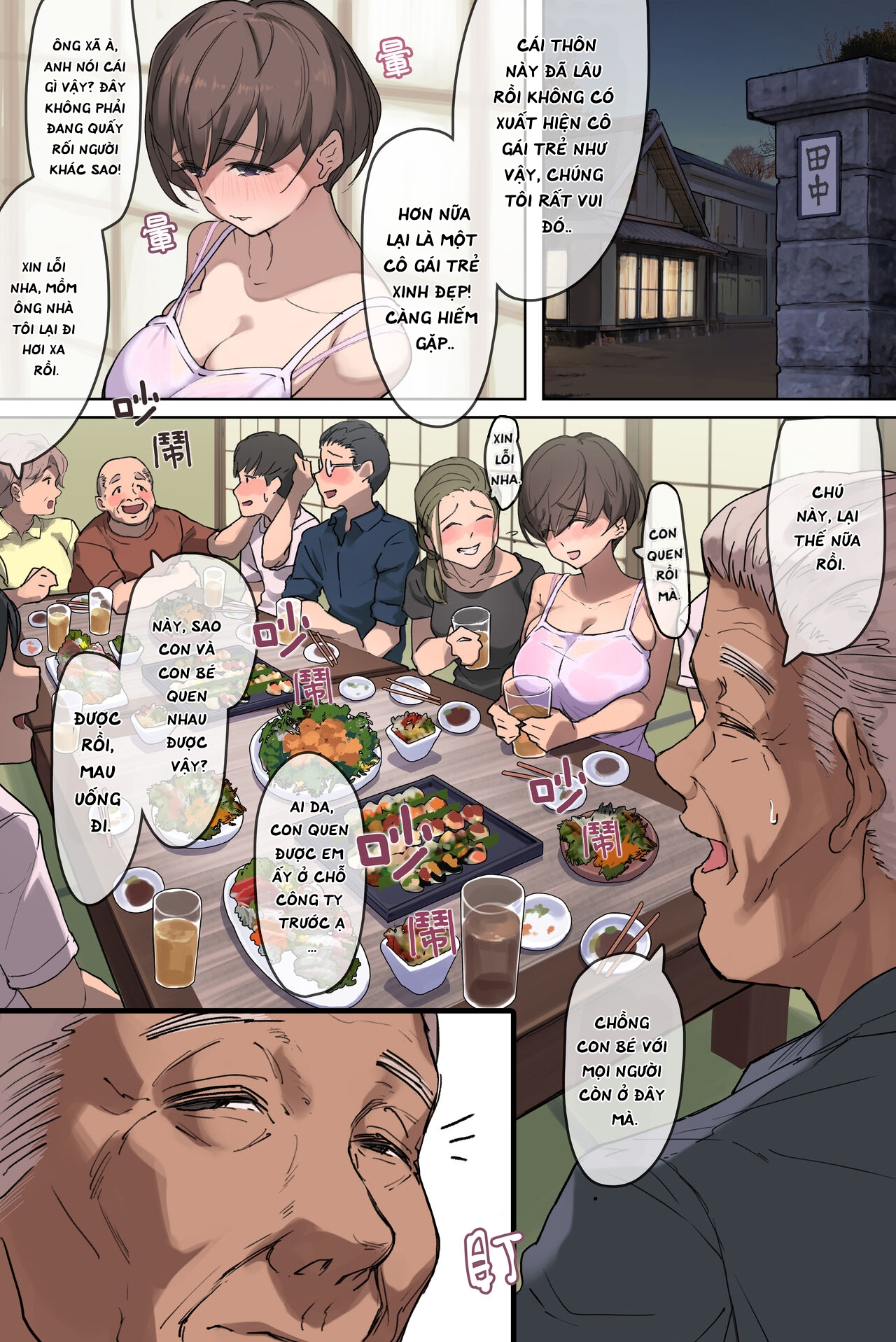 Đọc truyện hentai Bố chồng và nàng dâu. - Chap 1