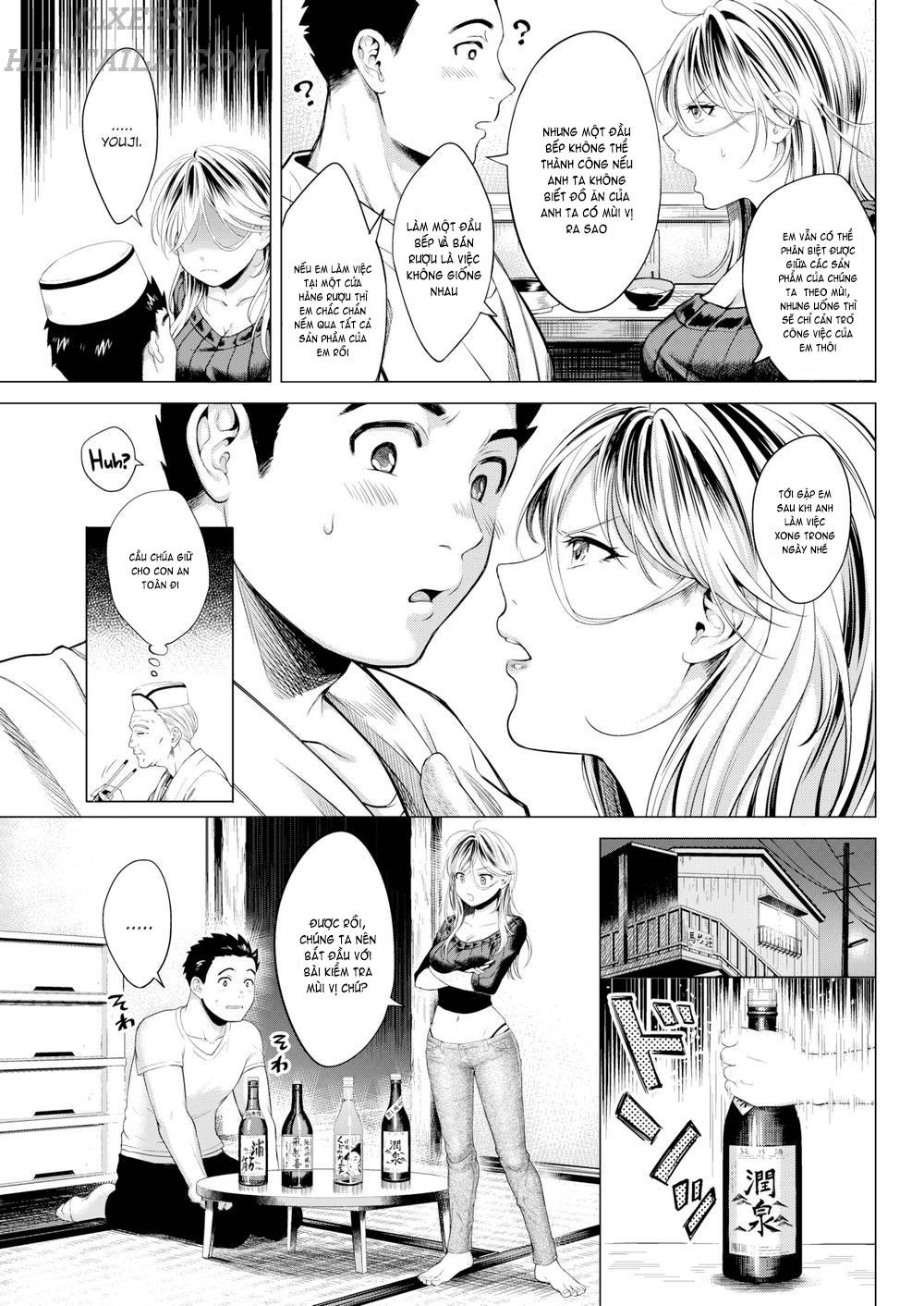 Đọc truyện hentai Nenmaku - Chap 6 - Evening Warmed Sake