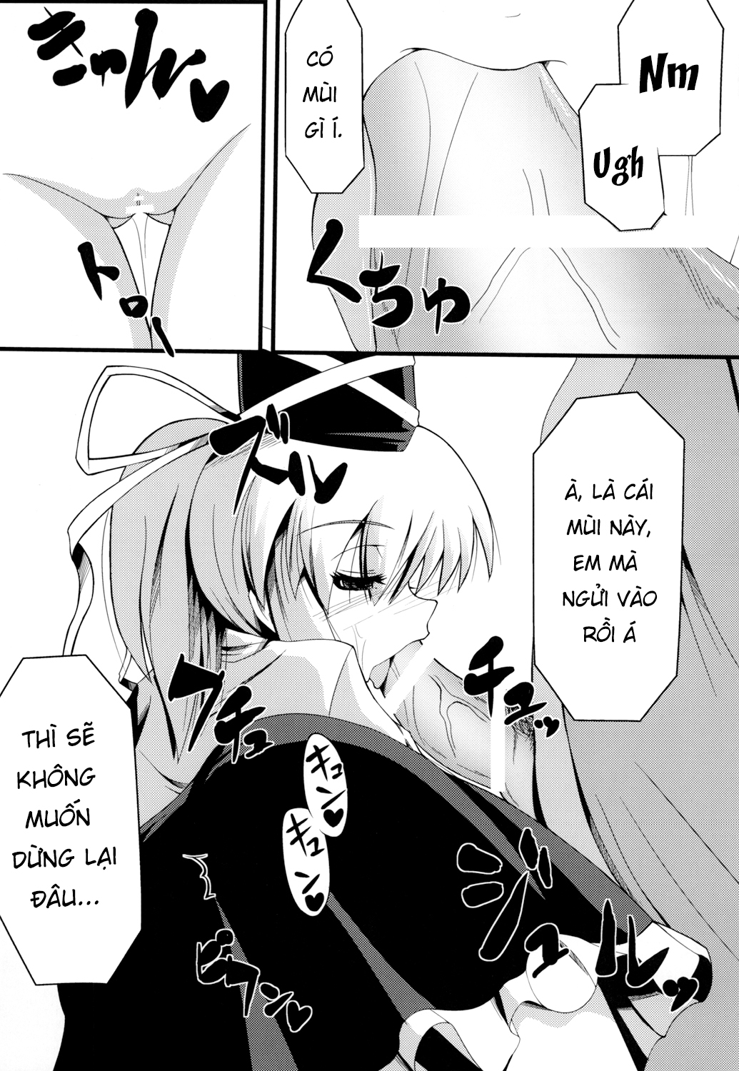 Đọc truyện hentai Oshiete Futo-chan (Touhou Project) - Oneshot