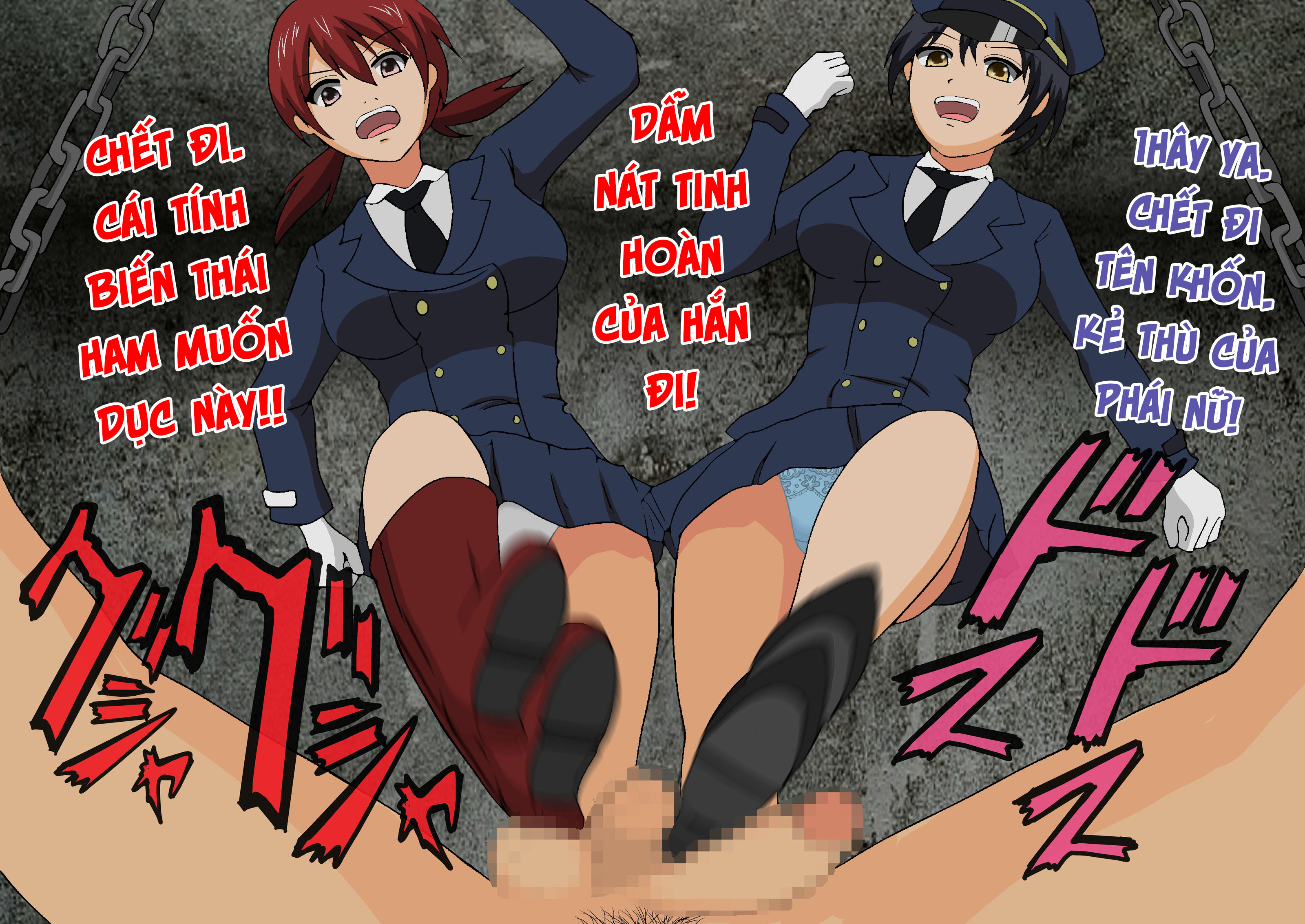 Đọc truyện hentai Nhà tù nơi tôi bị giam vì tội oan có đầy những nữ cai ngục tàn bạo - Chap 2