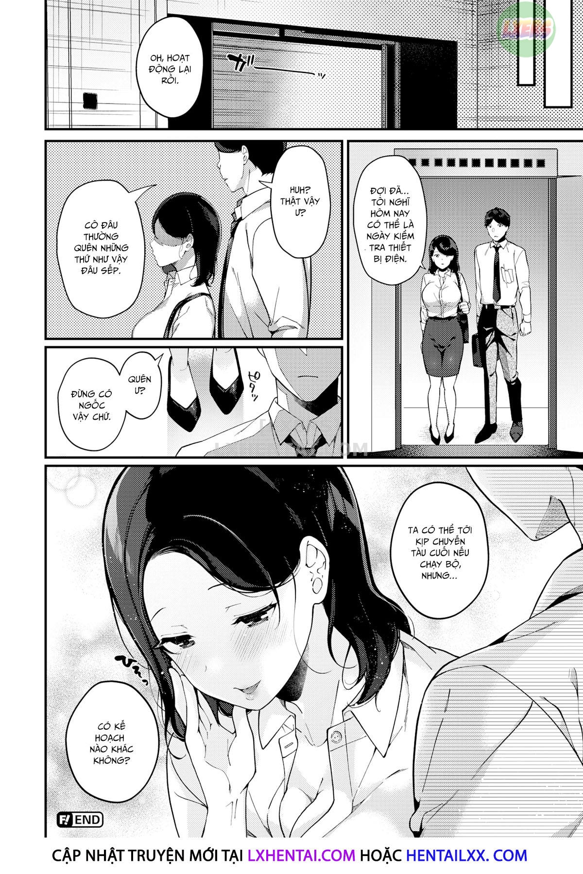 Đọc truyện hentai Lời tỏ tình trong thang máy - Oneshot