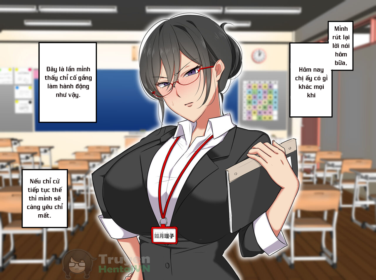 Đọc truyện hentai Sensei wa Boku no SeFri ~Oni Kyoushi Kisaragi-sensei - chap 2