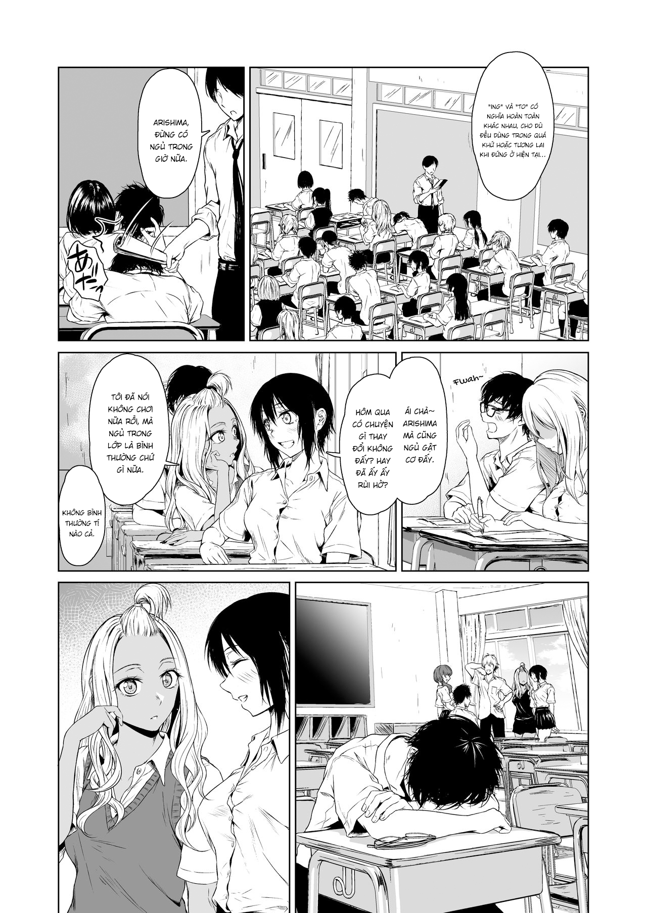 Đọc truyện hentai Một tuần dài tìm hiểu nhau của cô nàng gyaru và anh chàng nhát gái - Chap 1