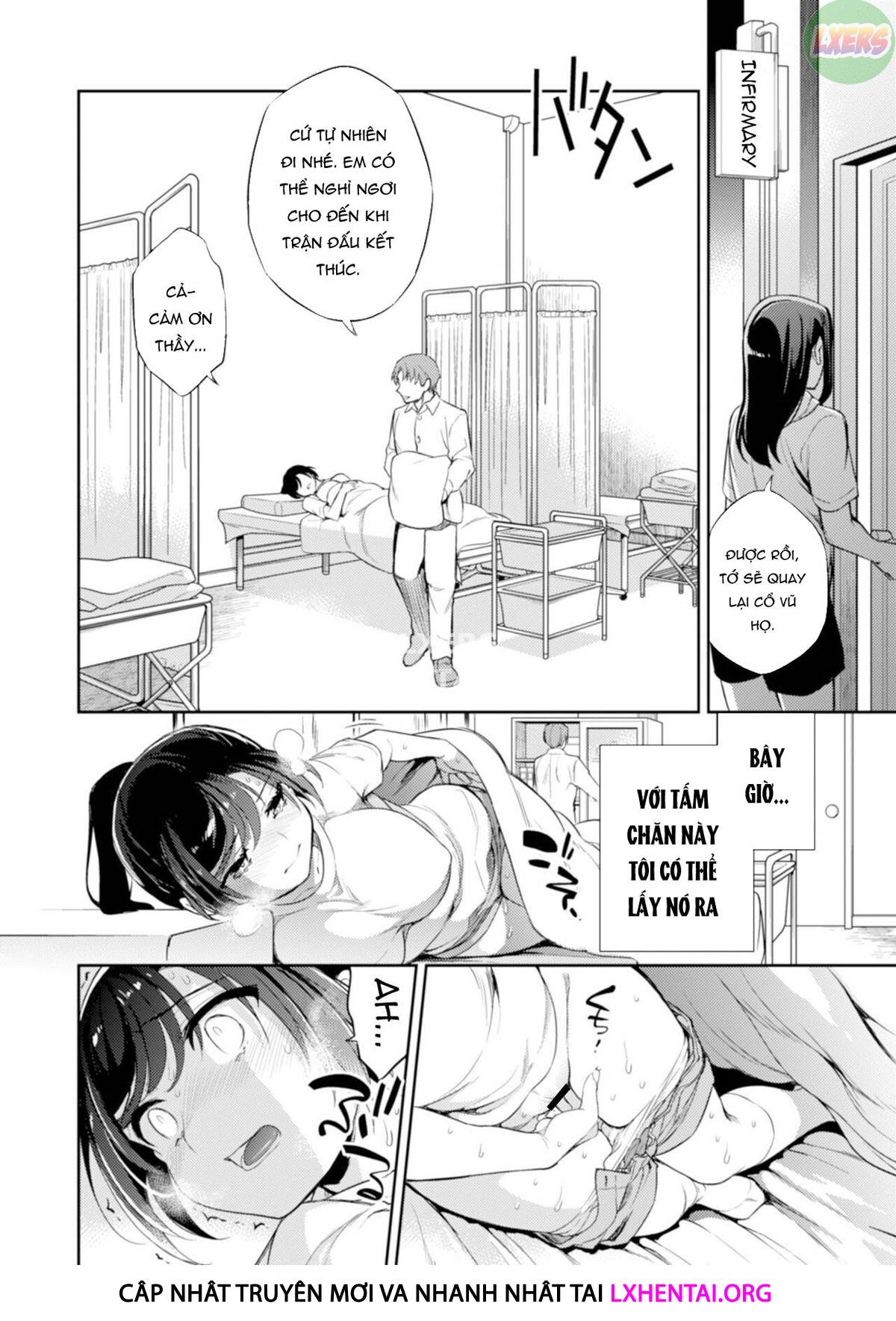 Đọc truyện hentai Sayuri - Kareshi to Hatsu H Mokuzen ni Chikan ni NTR-reta Shoujo - Chap 5 ~ What Happened With The Girl Who Went To Support Her Boyfriend