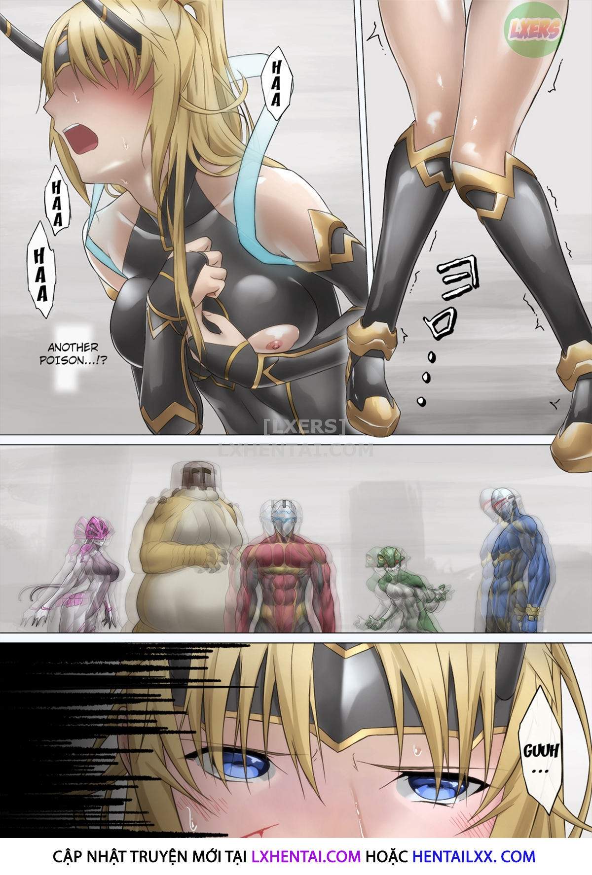 Đọc truyện hentai Heroine Violation: Swapped Between 5 Enemies - Oneshot