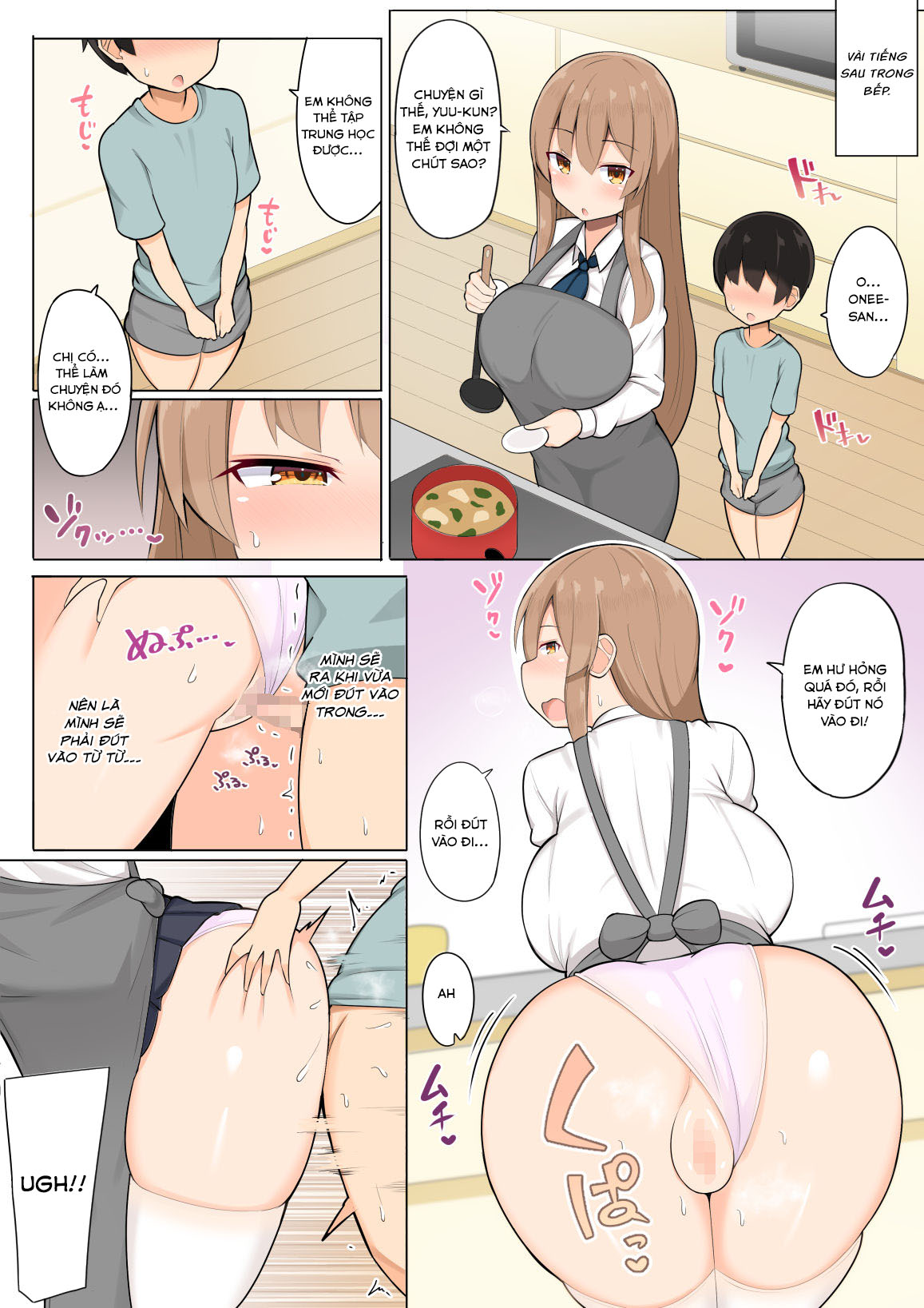 Đọc truyện hentai Ôn thi cùng các chị gái~ - Oneshot