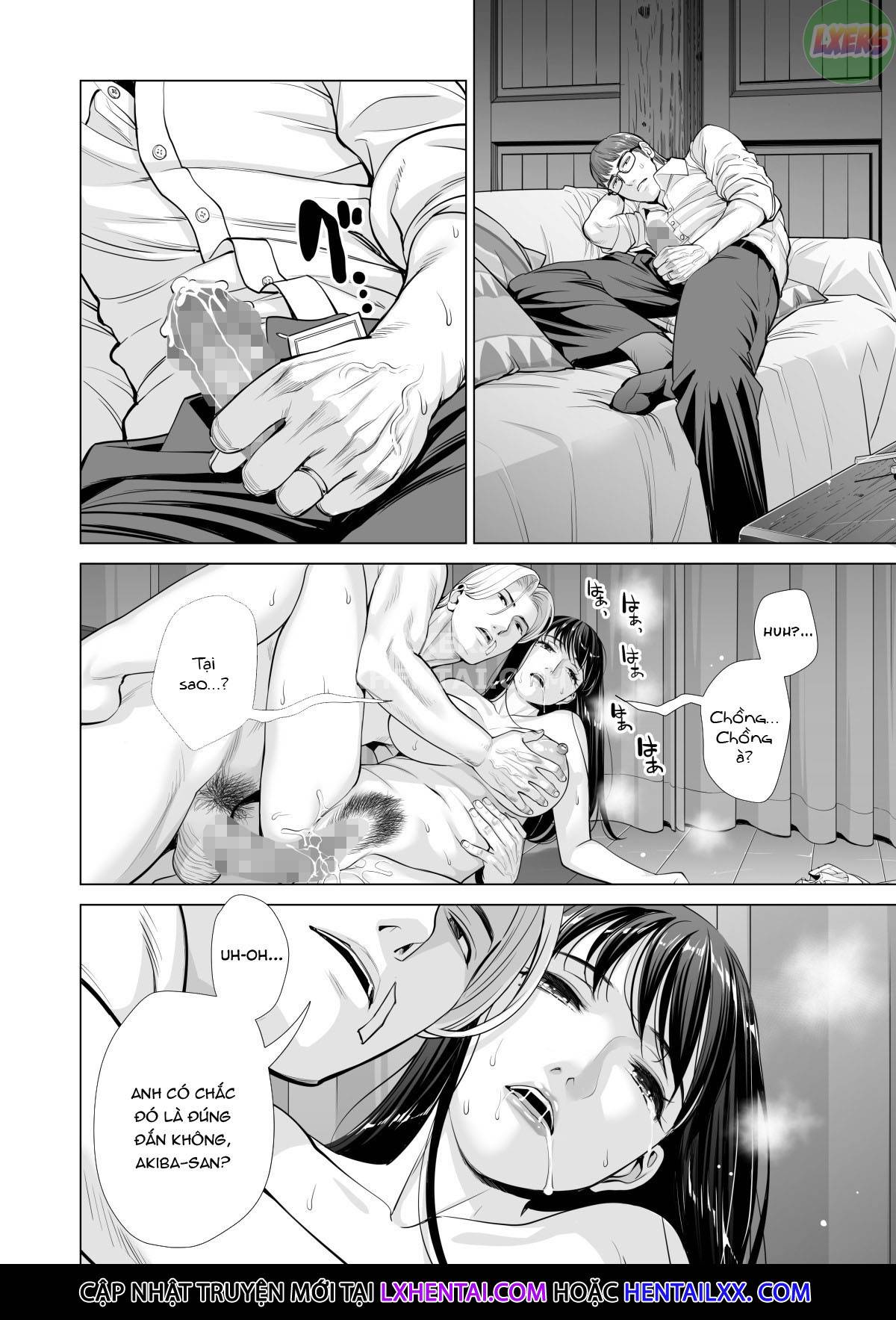 Đọc truyện hentai A Housewife Stolen By A Coworker Besides Her Blackout Drunk Husband - Chap 3 - [END]