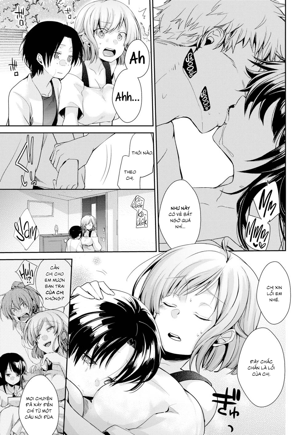 Đọc truyện hentai Tình huống khó đỡ của cô chị cả. - Oneshot