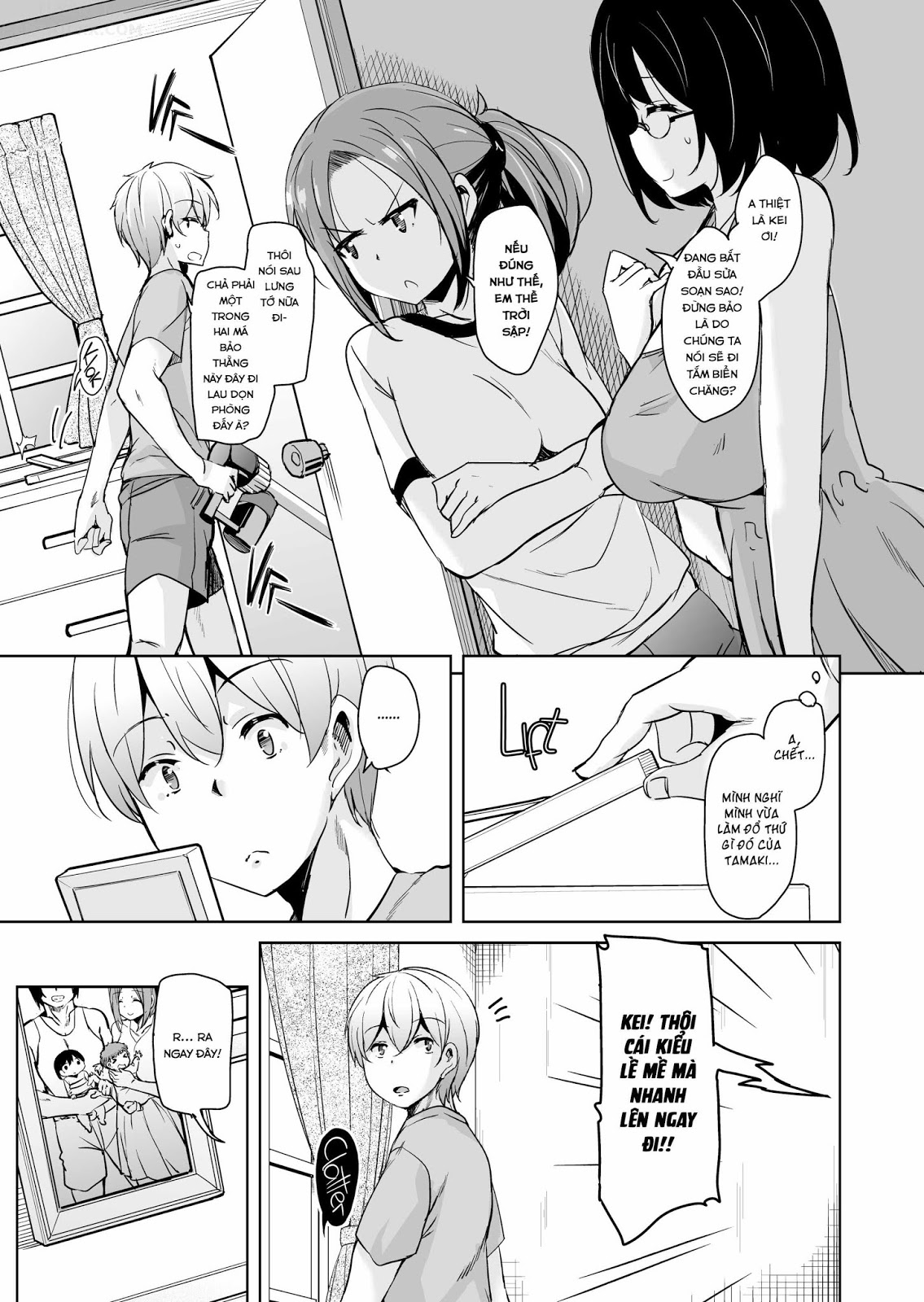 Đọc truyện hentai Tropical Island Maniacs: My Host Family is so Lewd! - Chap 4