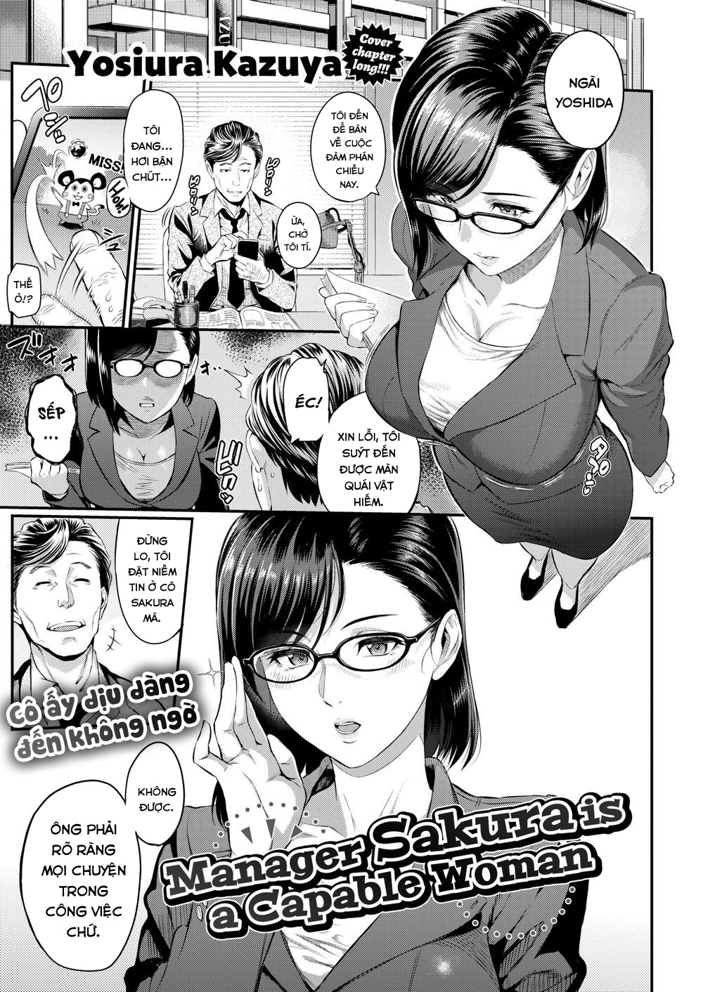 Đọc truyện hentai Giám Đốc Sakura Là Một Người Phụ Nữ Tài Năng - Oneshot