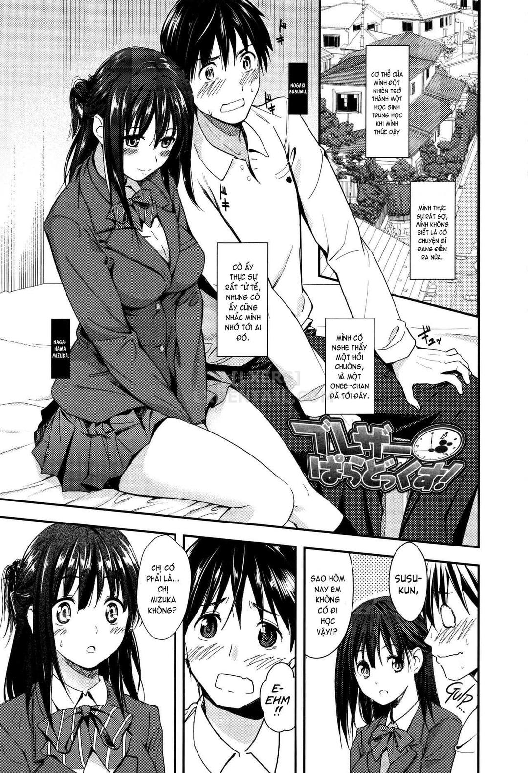 Đọc truyện hentai Seifuku No Mama Aishinasai! - Chap 9