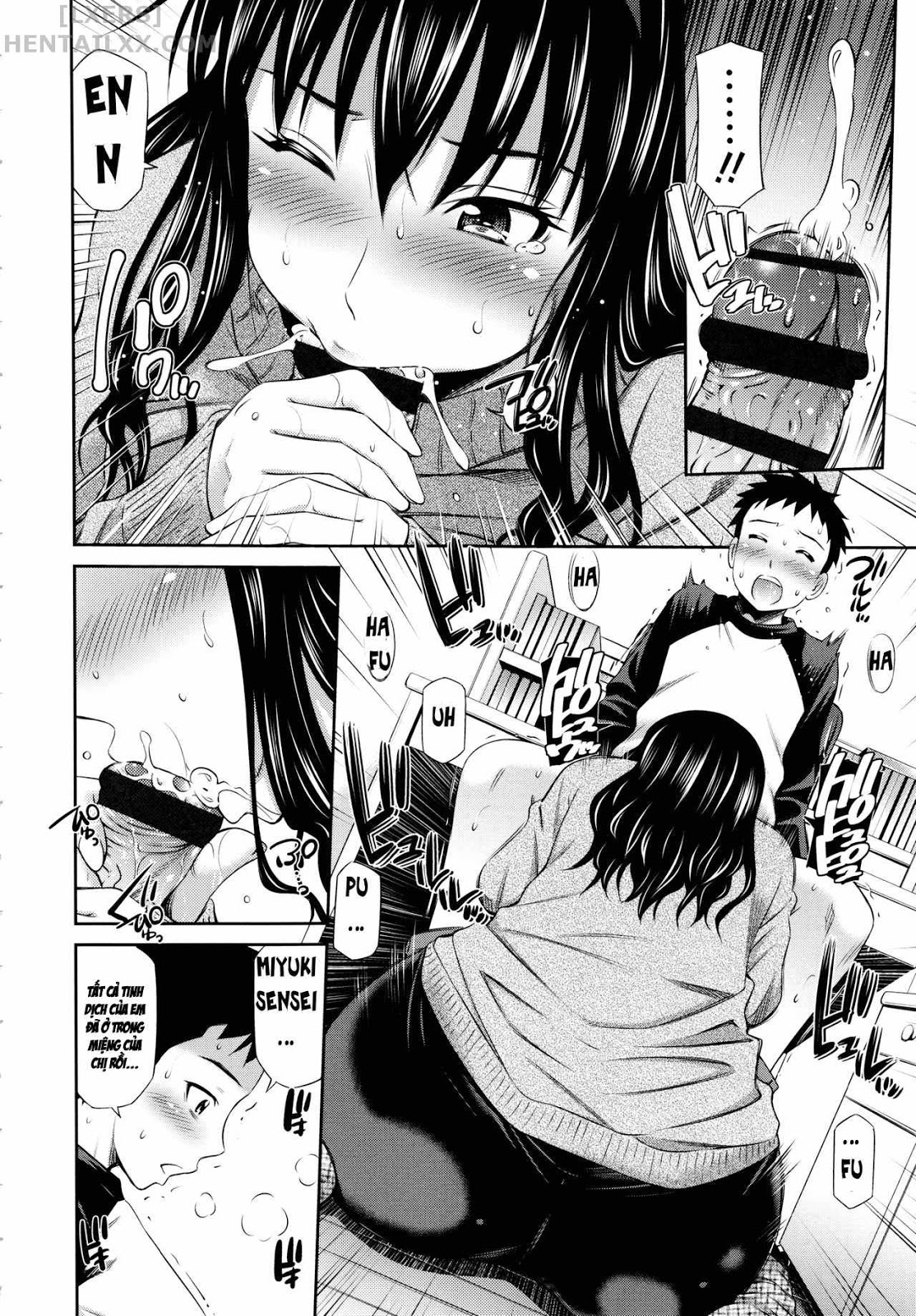 Đọc truyện hentai Hokenshitsu no Sagara Sensei - Chap 6