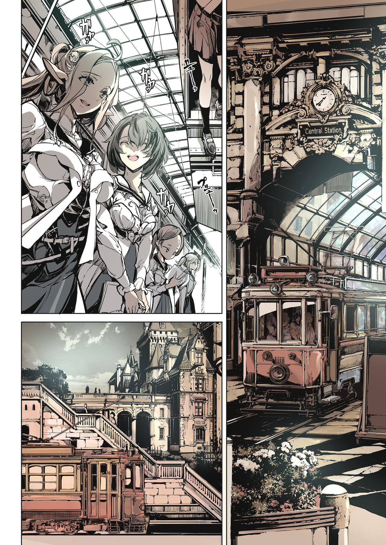 Đọc truyện hentai Bí mật của trinh nữ kị sĩ - Chap 2: Kị sĩ trinh nữ trên chuyến tàu dục vọng