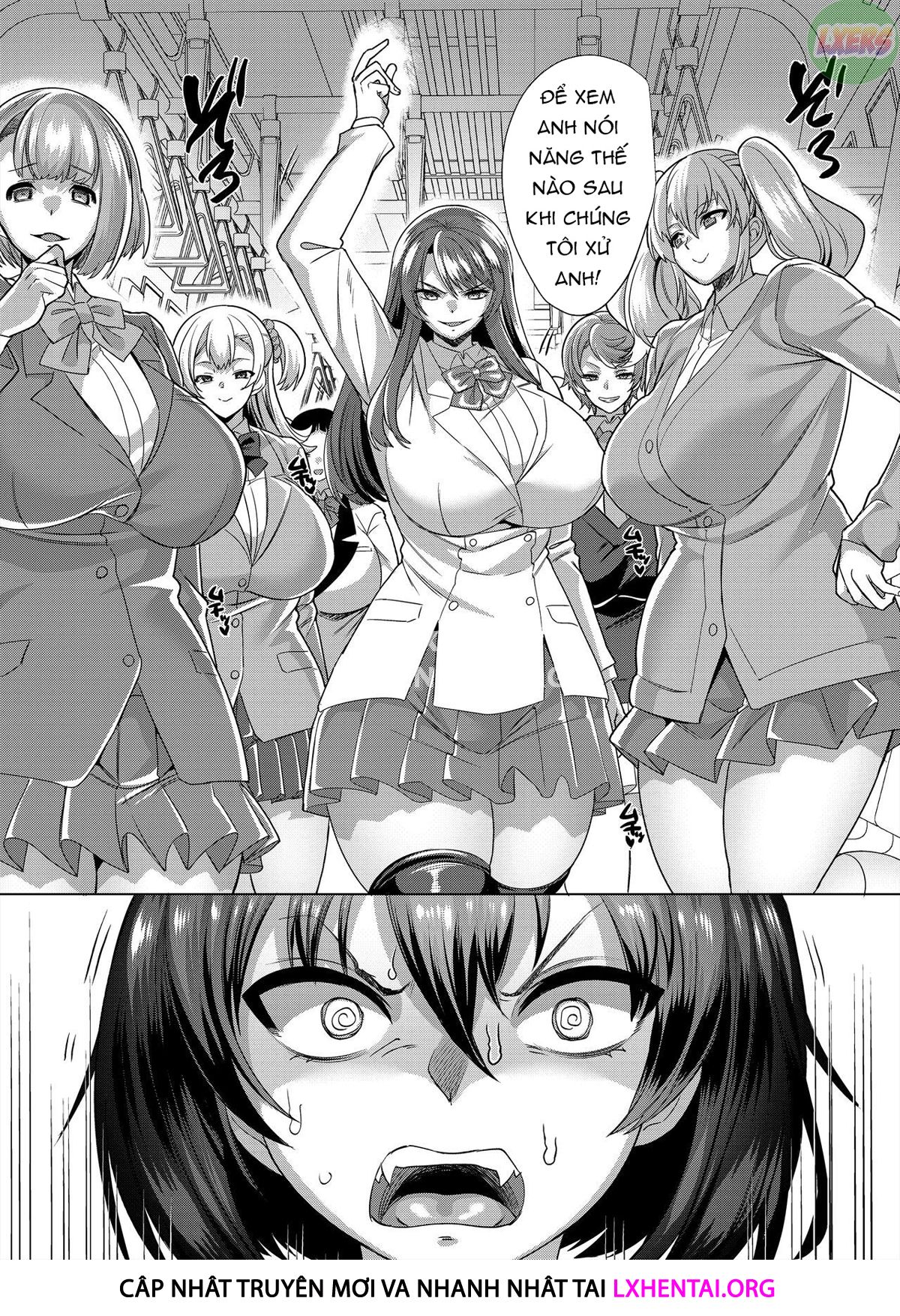 Đọc truyện hentai Fukushuu Senyou Sharyou Revenge Train - Oneshot