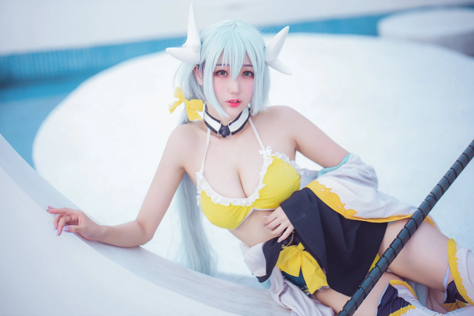 Đọc truyện hentai Tuyển tập Albums siêu phẩm Cosplay - Chap 888 - Zhou Ji is a cute rabbit NO.031 Qing Ji