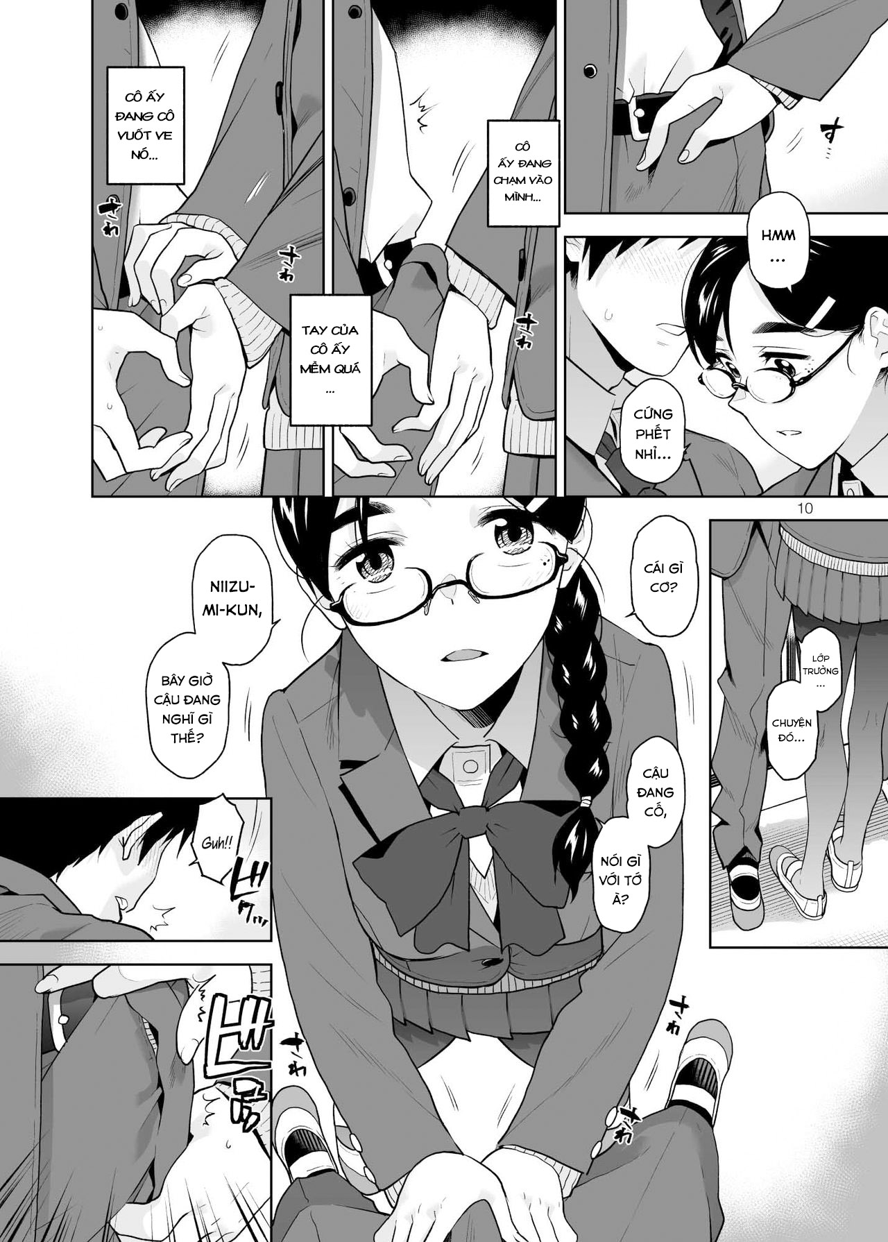 Đọc truyện hentai Majime de Midara na Tsutamori-san - Oneshot