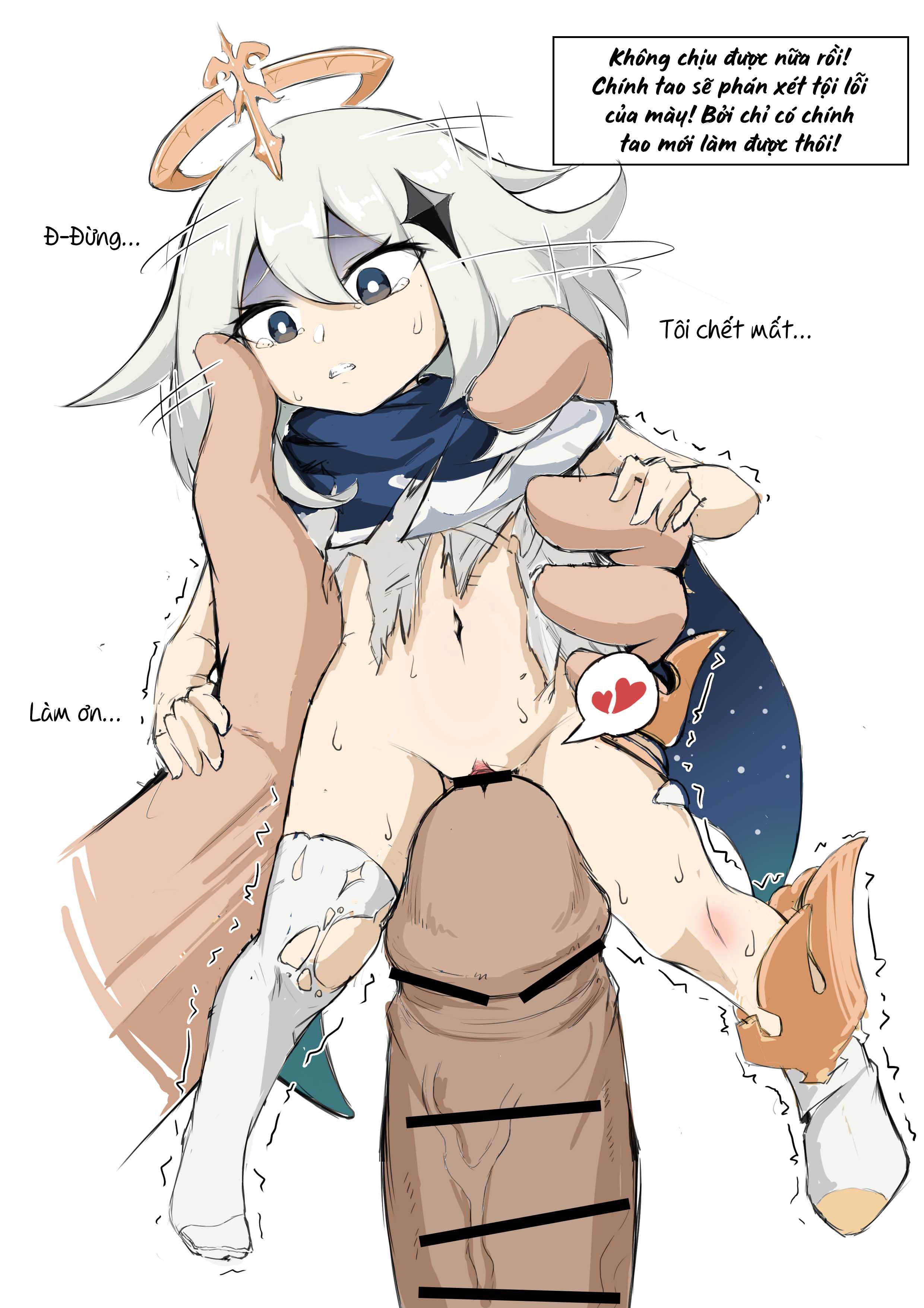 Đọc truyện hentai Bồn chứa tinh Paimon - Oneshot