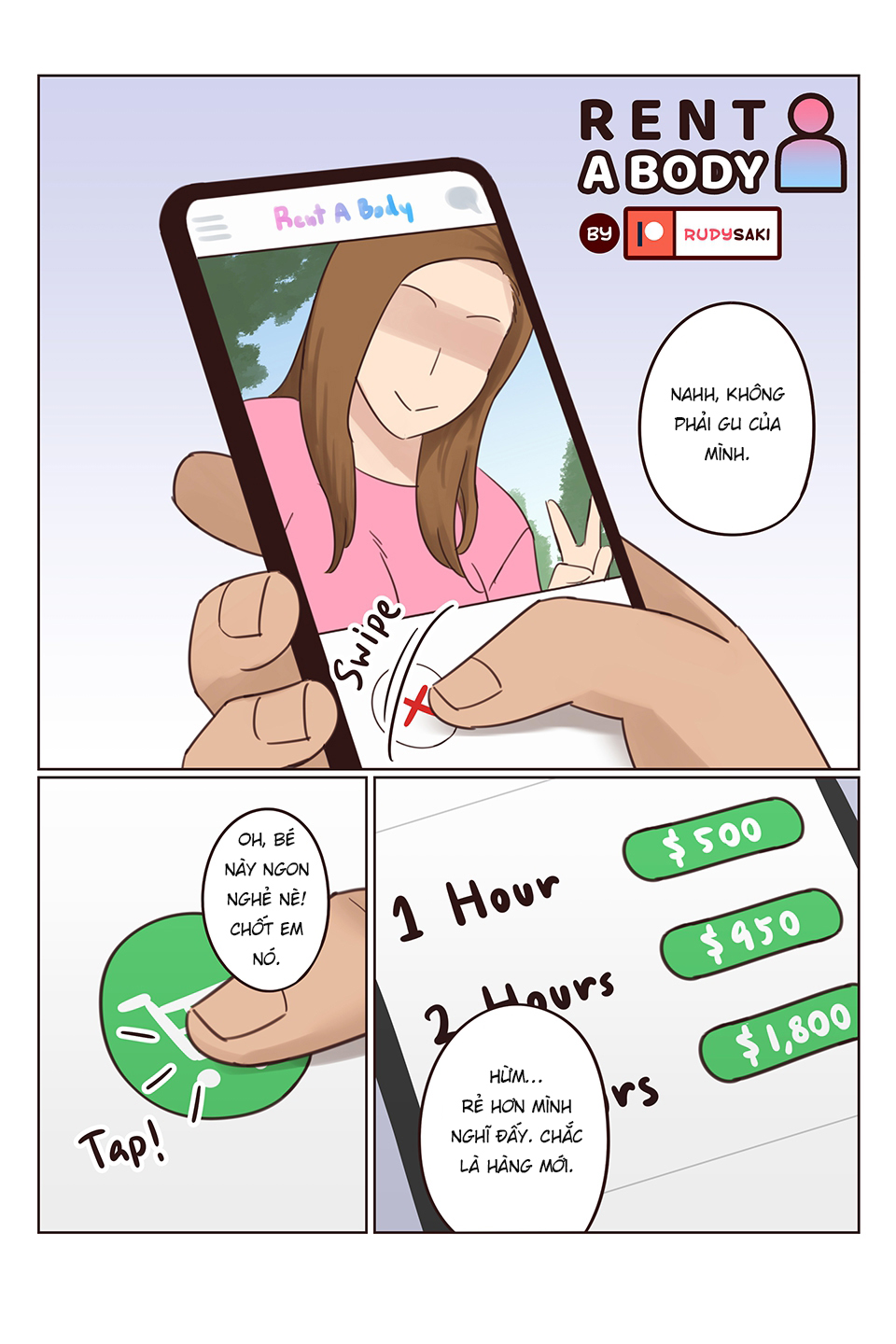 Đọc truyện hentai Rent a body - Oneshot