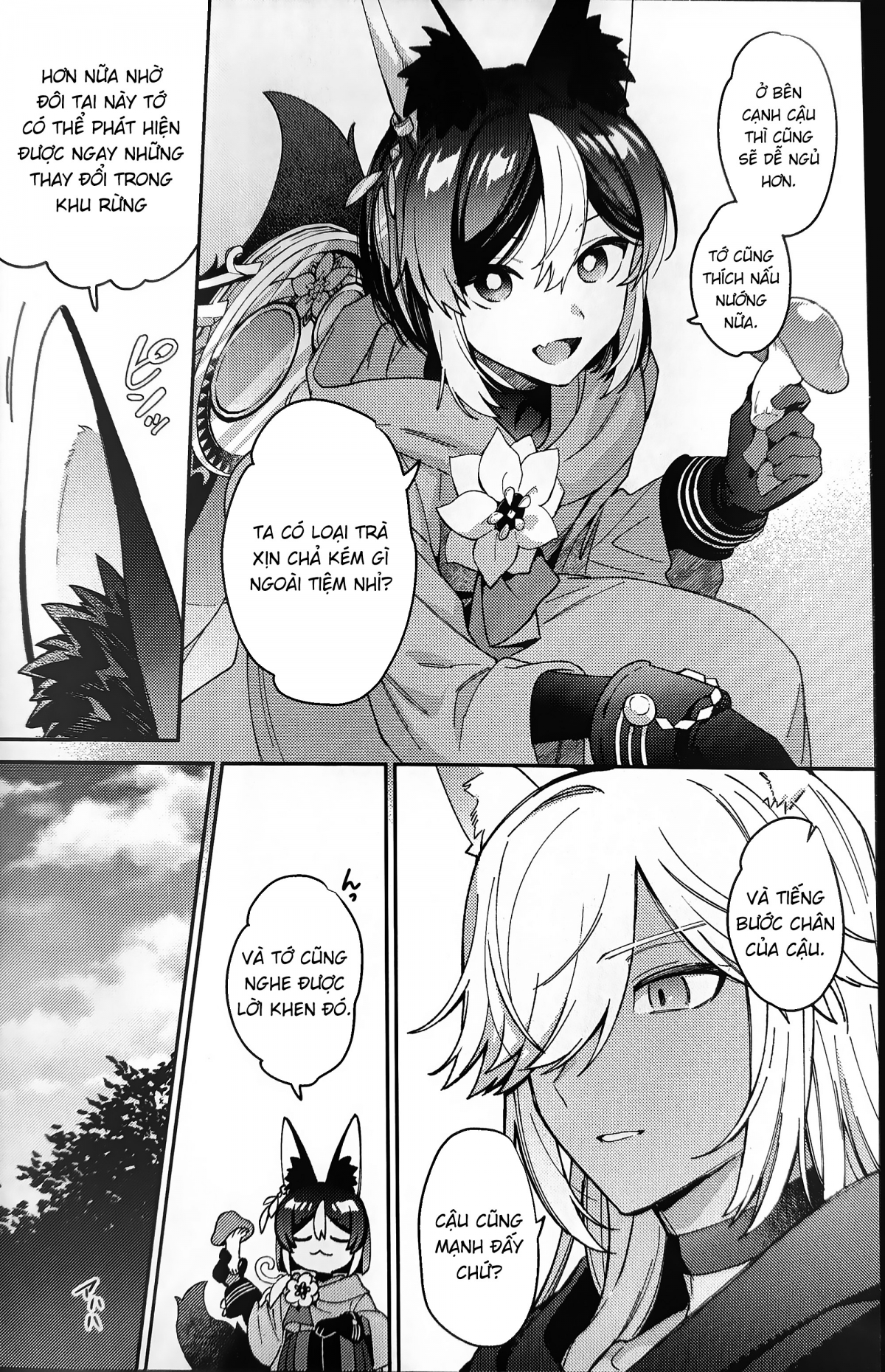 Đọc truyện hentai Anh bạn sói của tôi đang hành động bất thường - Oneshot