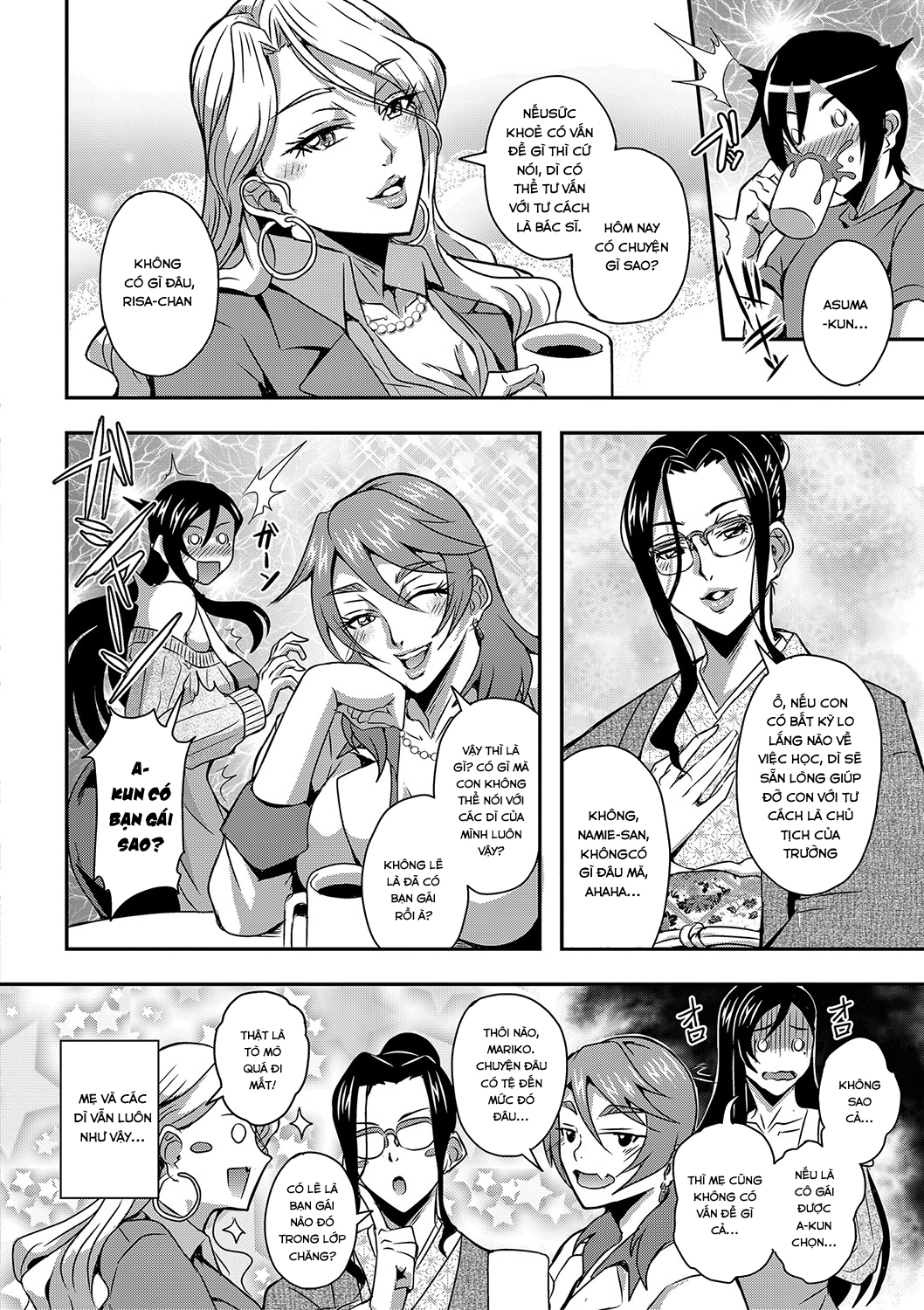 Đọc truyện hentai Boku to Succubus Mama-tachi to no Harem Life - Chap 1