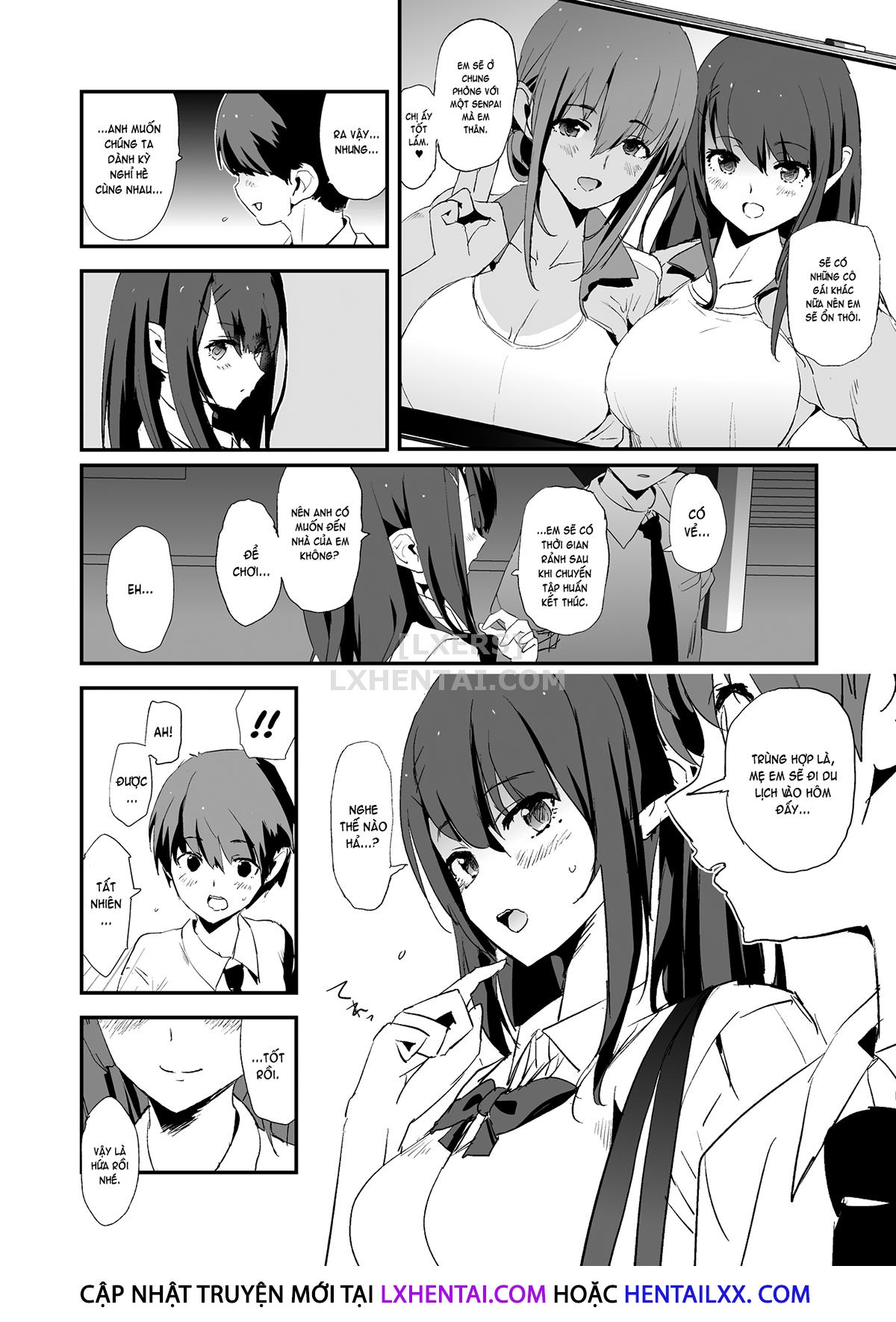 Đọc truyện hentai Cocksleeve Camp - Chap 1 - It Seems Your Girlfriend Is Going To The Cock Sleeve Camp