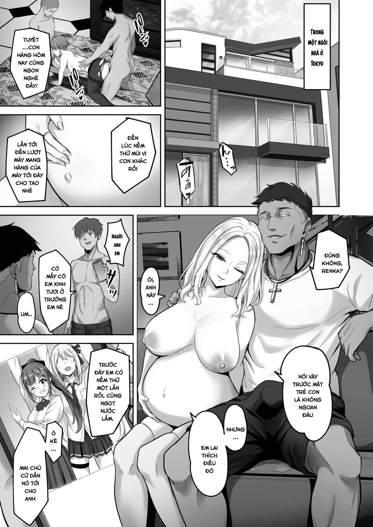 Đọc truyện hentai Nhật ký cuộc đời của bố Enkochi Trường hợp của Nonoka Araki - Oneshot
