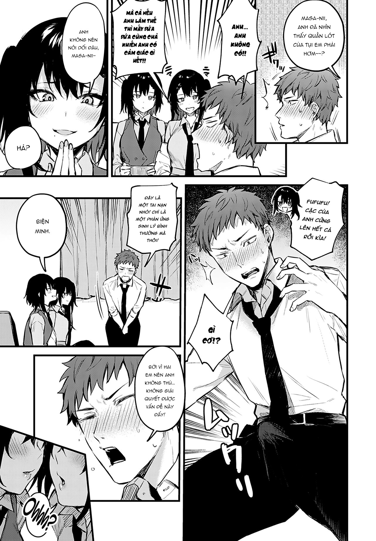 Đọc truyện hentai Twins in Heat - Oneshot