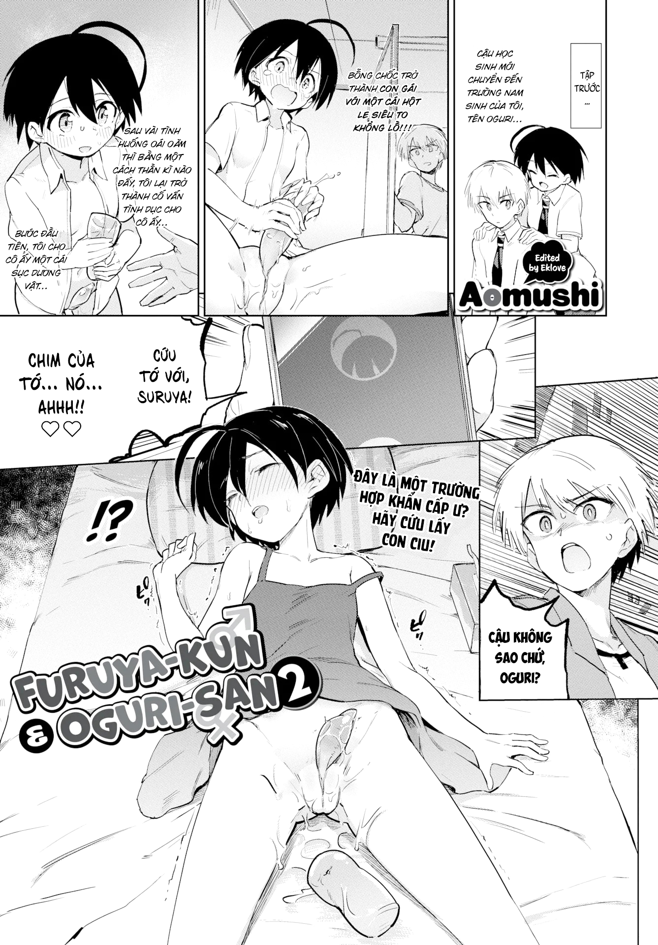 Đọc truyện hentai Furuya-kun & Oguri-san - Chap 2