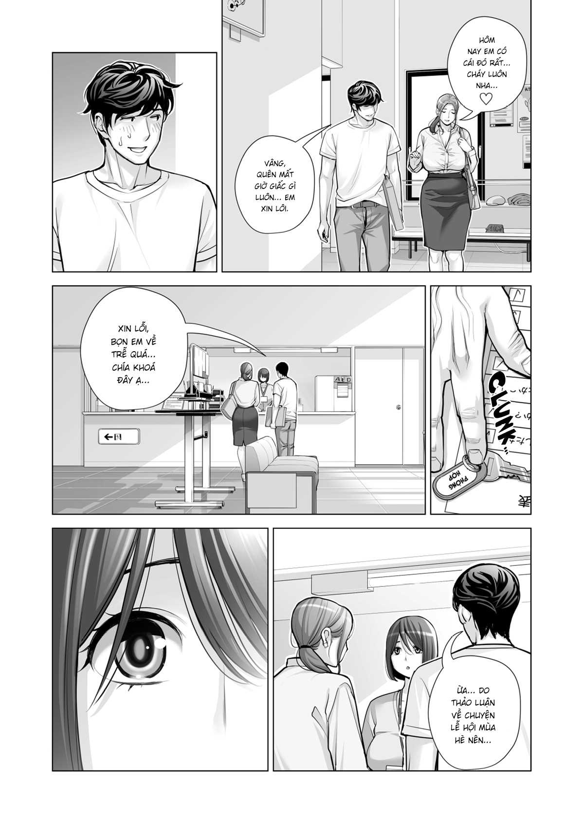 Đọc truyện hentai Những cô trợ lý đã có chồng - Chap 3