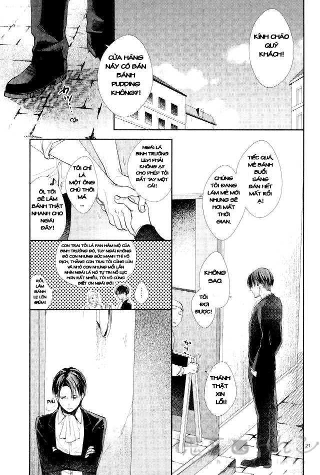 Đọc truyện hentai Ánh sáng phía bên kia (Shingeki no Kyojin) - Oneshot