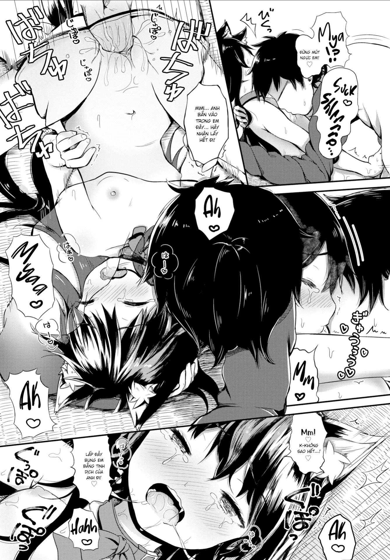 Đọc truyện hentai Mèo Trả Ơn! - Oneshot