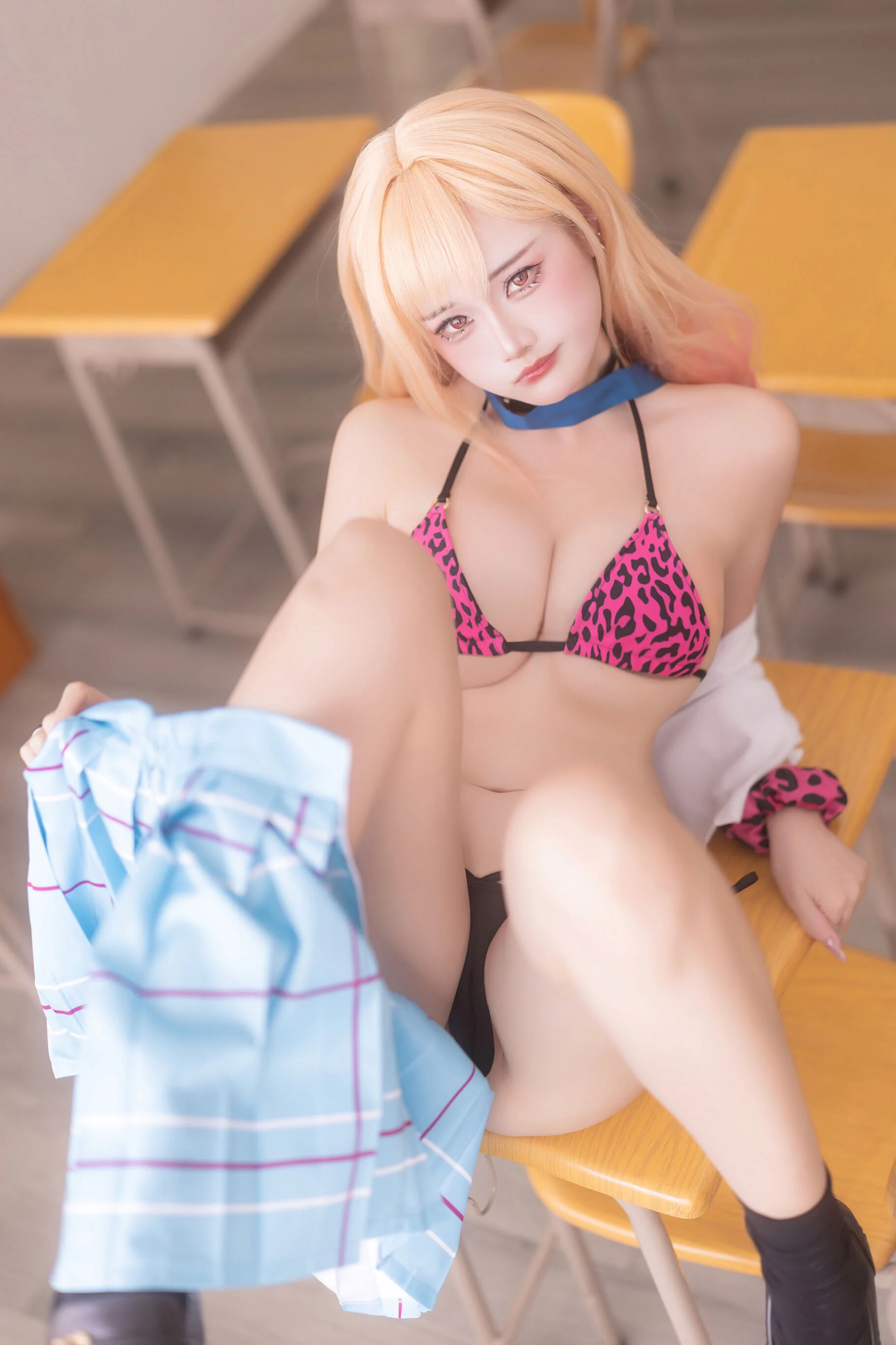 Đọc truyện hentai Tuyển tập Albums siêu phẩm Cosplay - Chap 1442 - Xiaoyukiko - Kitagawa Marin School Gyaru