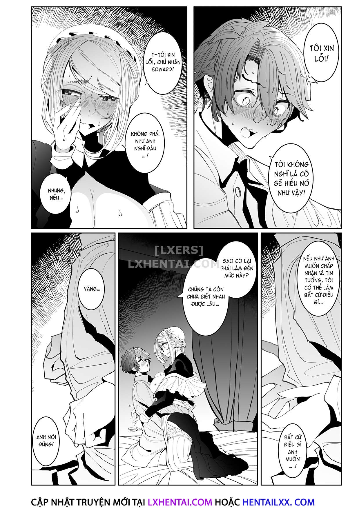 Đọc truyện hentai Shinshi Tsuki Maid no Sophie-san - Chap 4