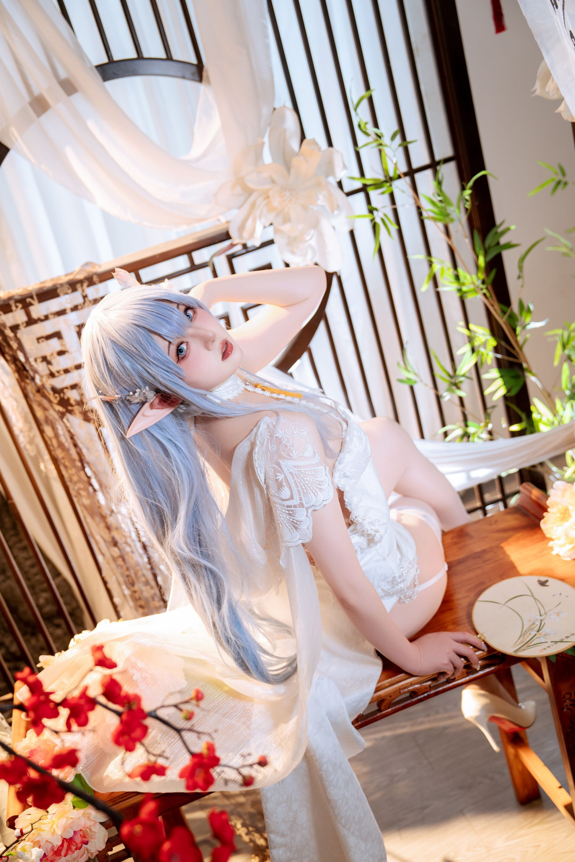 Đọc truyện hentai Tuyển tập Albums siêu phẩm Cosplay - Chap 978 - Natsuko - Azur Lane Albion Cheongsam
