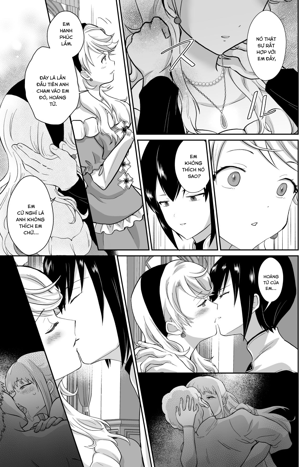Đọc truyện hentai Kawaisou na Ouji-sama wa Warui Mahou de Oshiro no Mesu Benki ni Sarete Shimaimashita - Chap 2