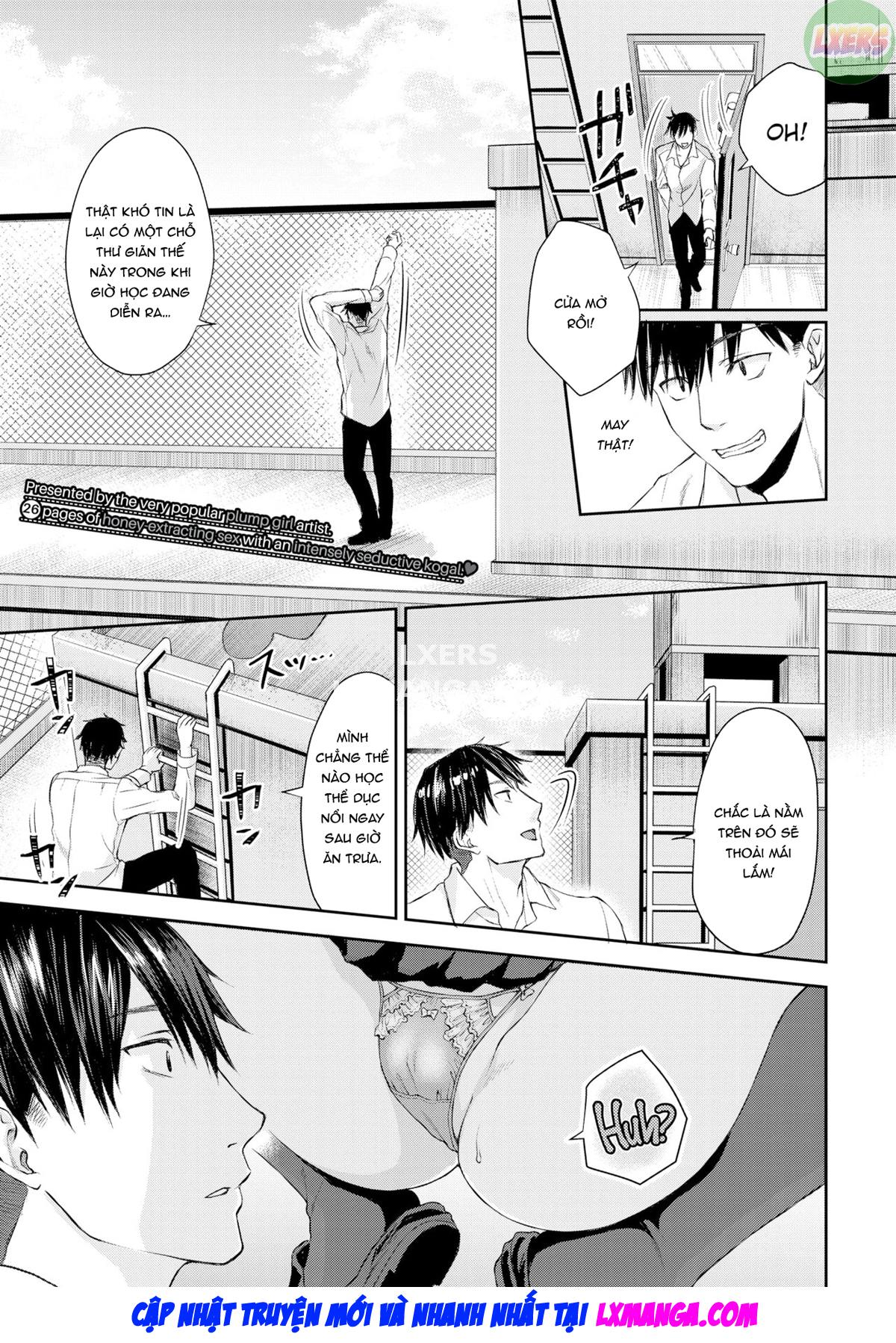 Đọc truyện hentai Okujou Rendezvous - Oneshot