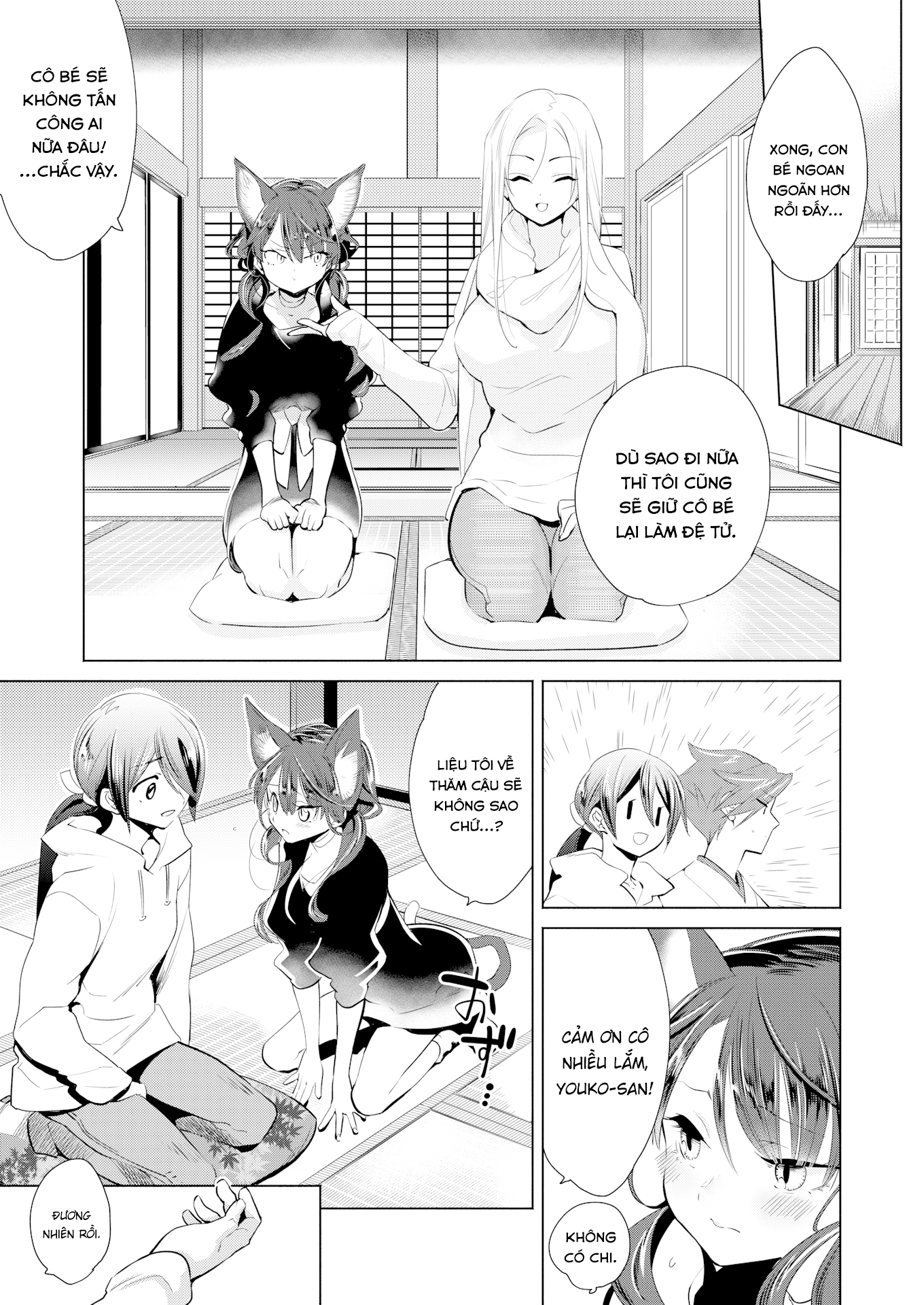 Đọc truyện hentai A Mythological Boy’s Bedroom - Chương 4: Fox vs. Cat